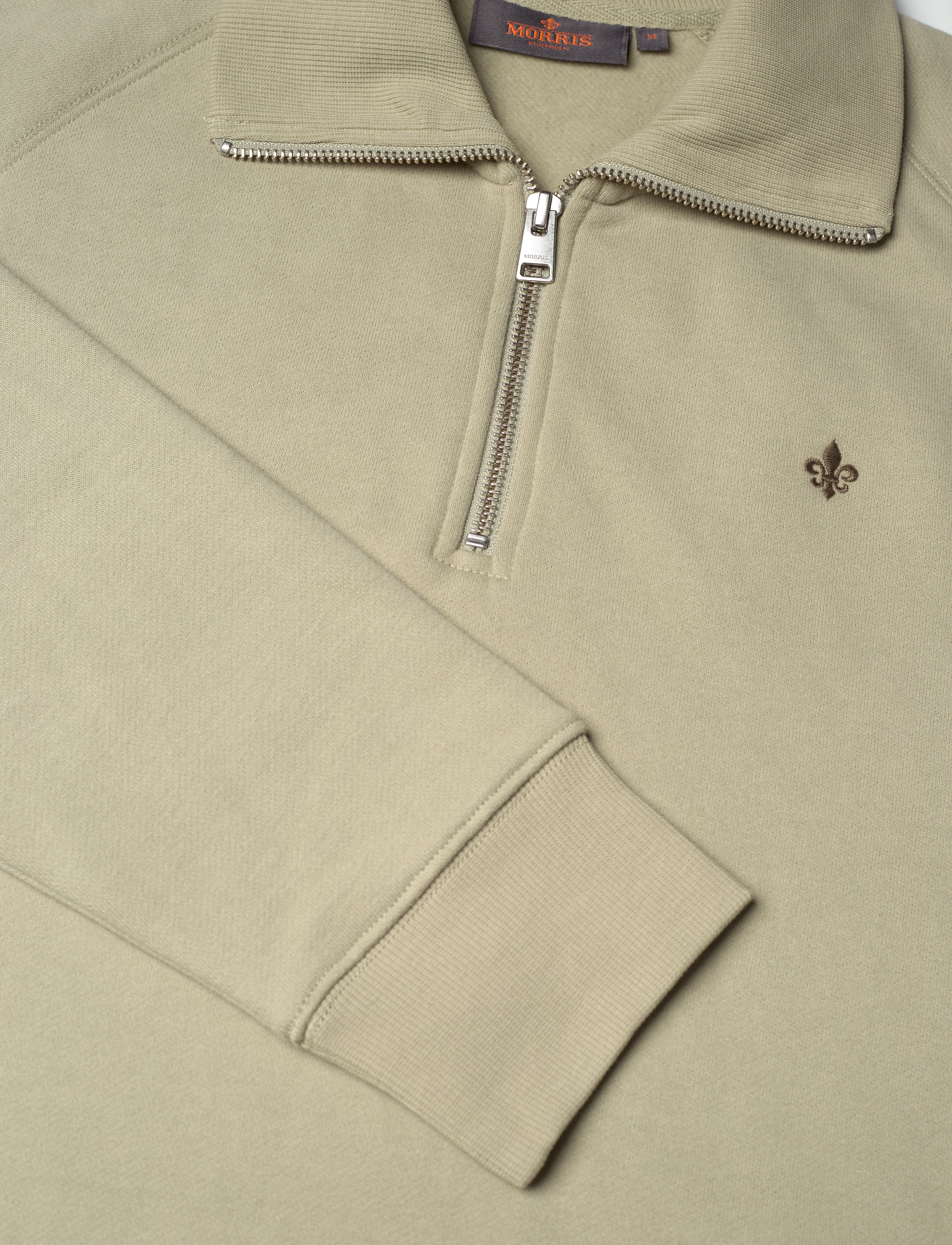 Morris - Maryon Half Zip Sweatshirt - green - 3