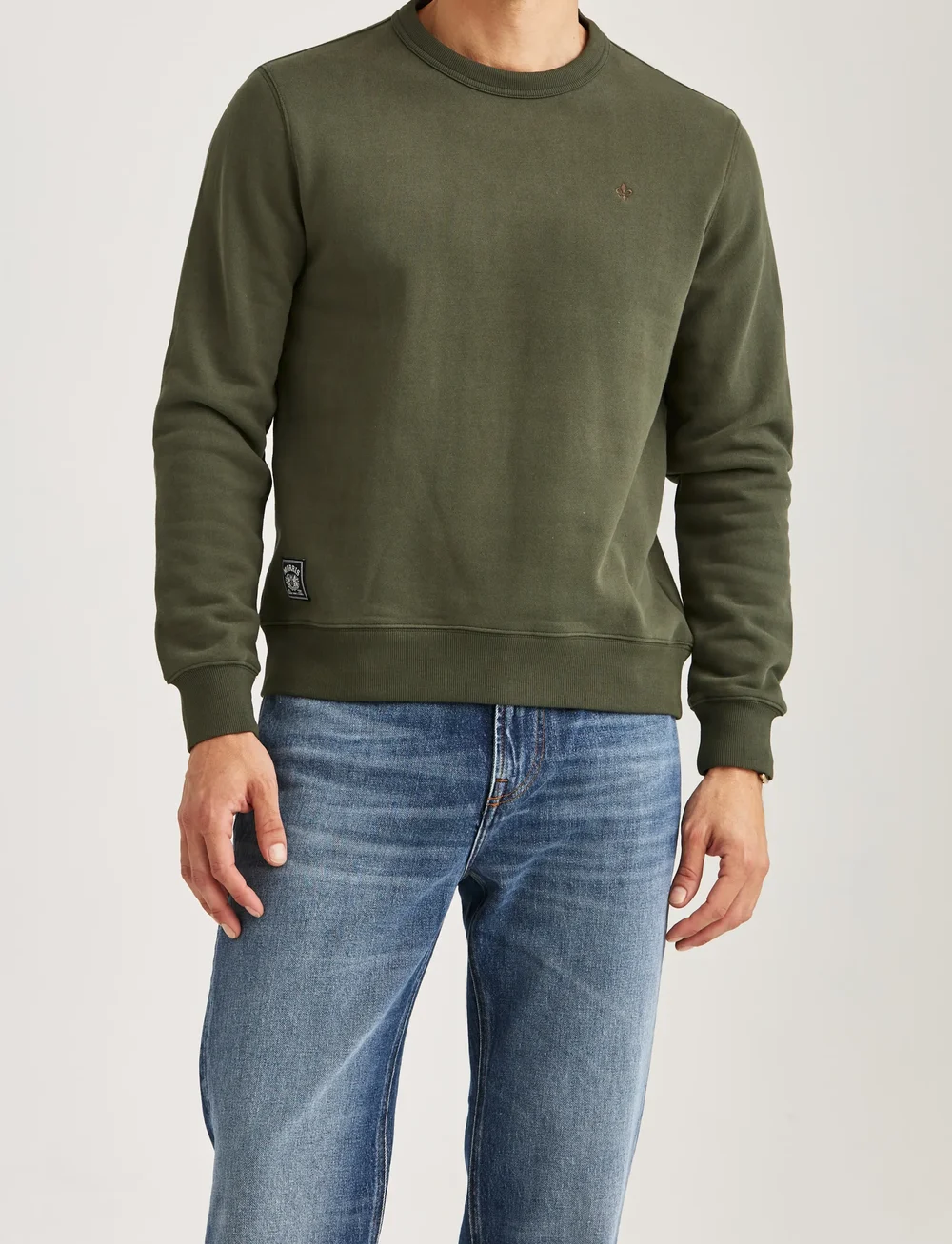 Morris - Brandon Lily Sweatshirt - shoppa efter tillfälle - olive - 0