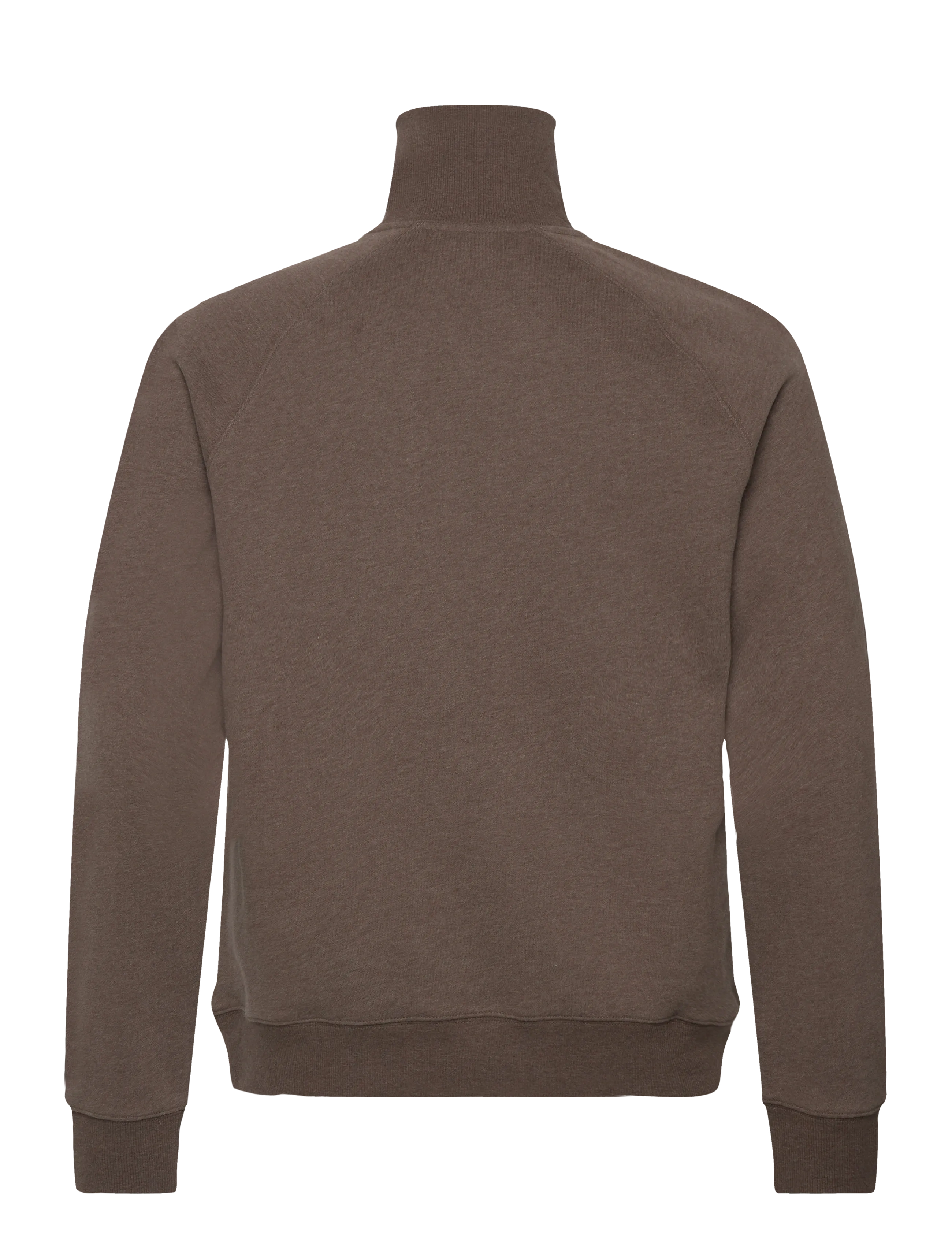Morris - Maryon Half Zip Sweatshirt - sweatshirts - brown - 2