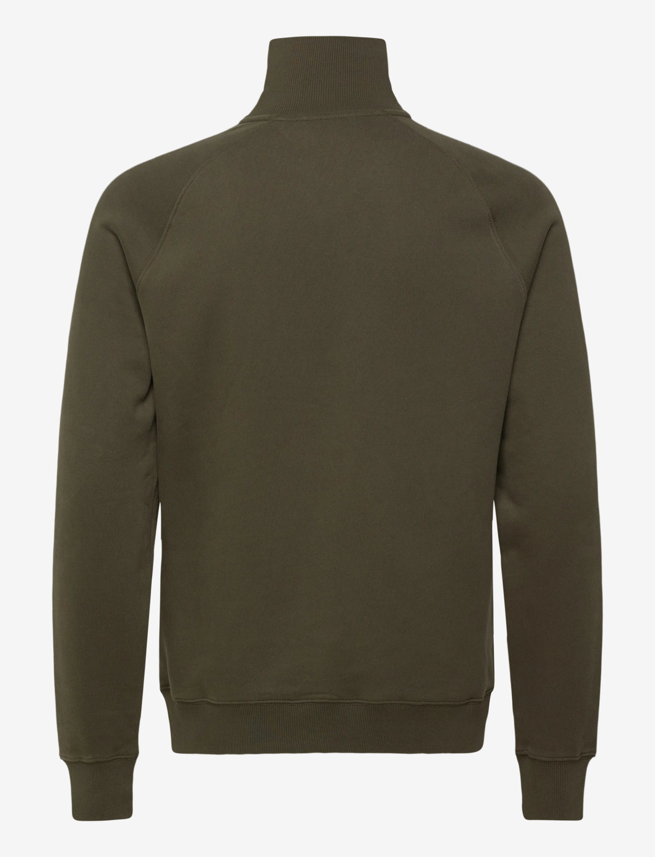 Morris - Maryon Half Zip Sweatshirt - half zip-tröjor - olive - 2