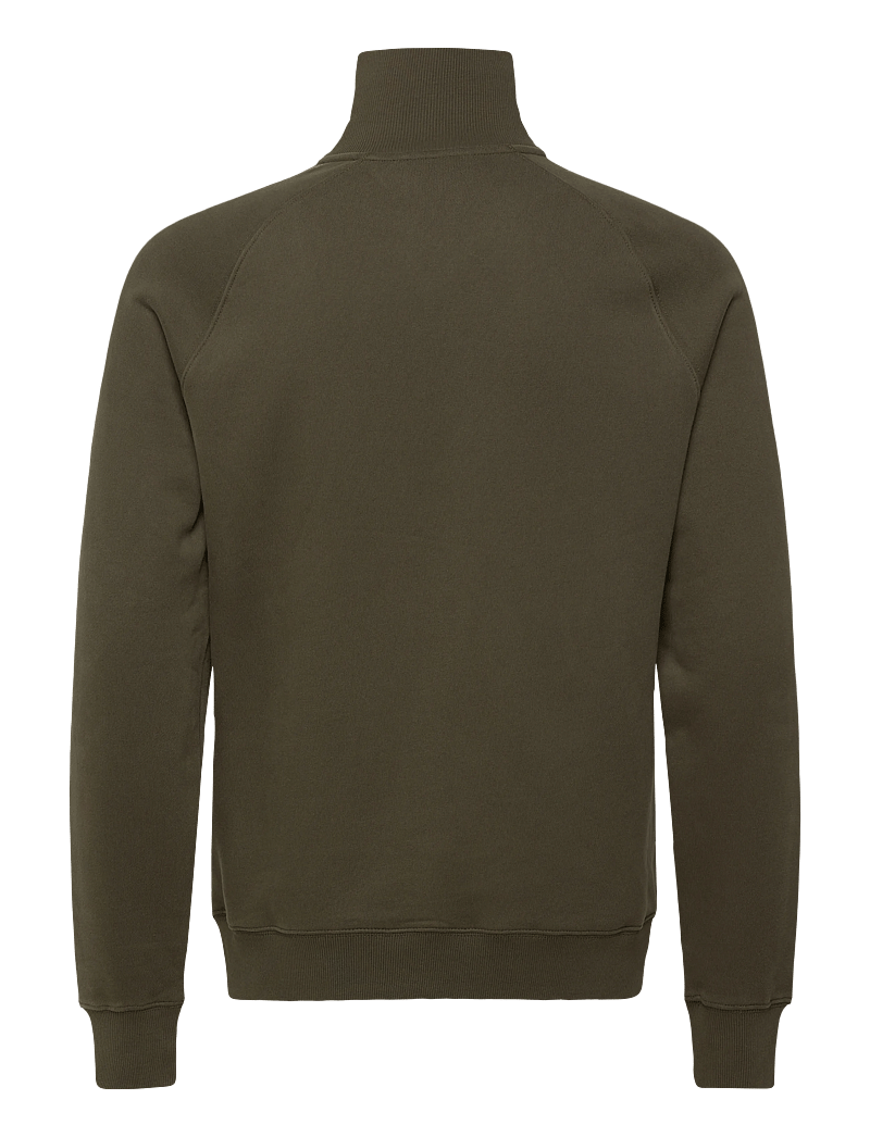 Morris - Maryon Half Zip Sweatshirt - half zip-tröjor - olive - 2