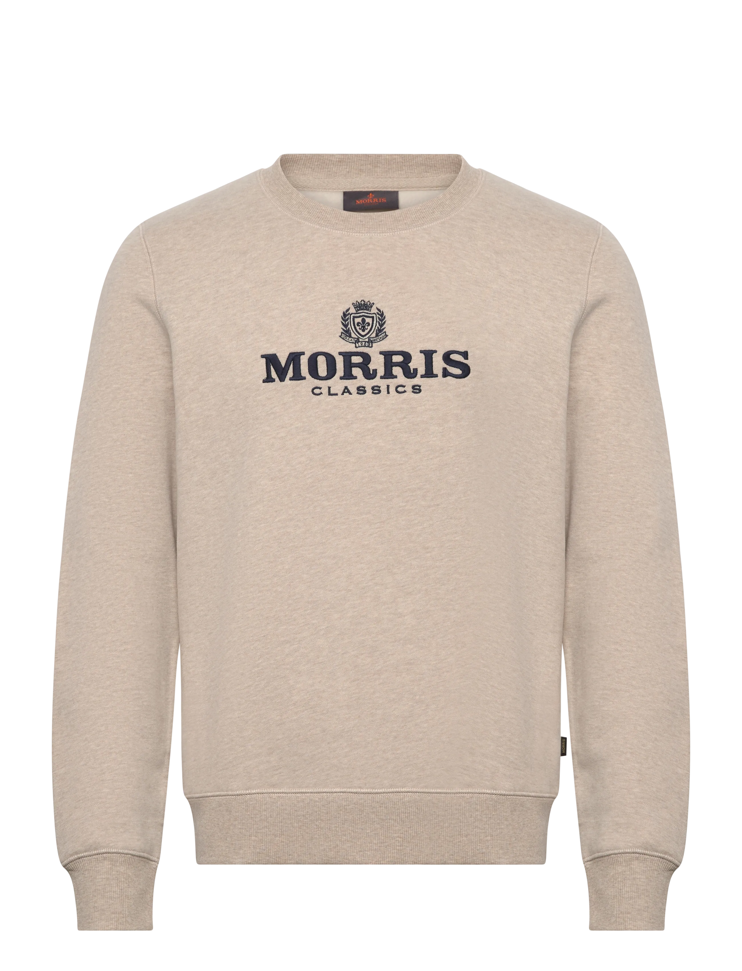 Morris Brian Sweatshirt - Morris Stockholm - KHAKI / navy