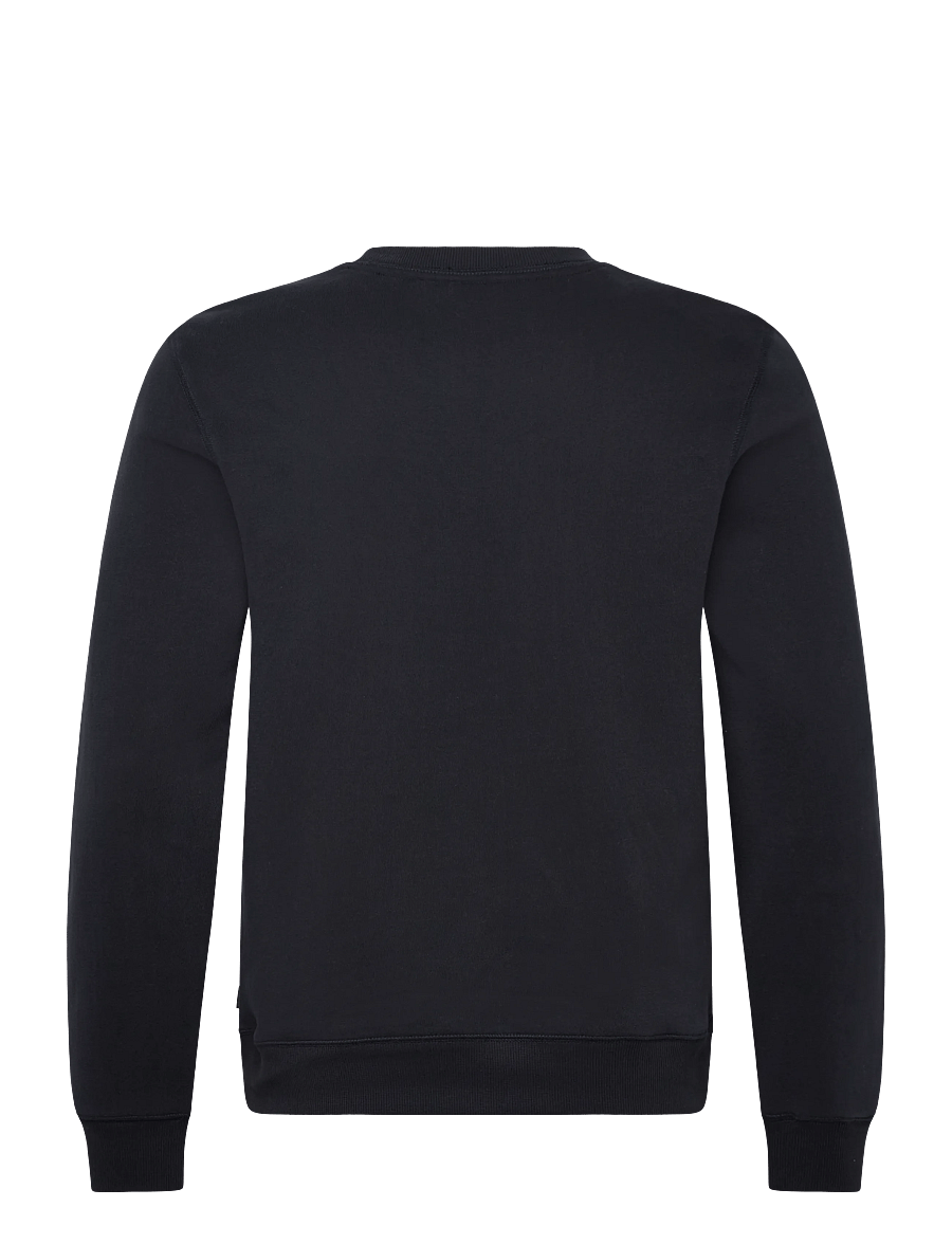 Morris - Brian Logo Crew Neck Sweatshirt - dressipluusid - old blue - 2