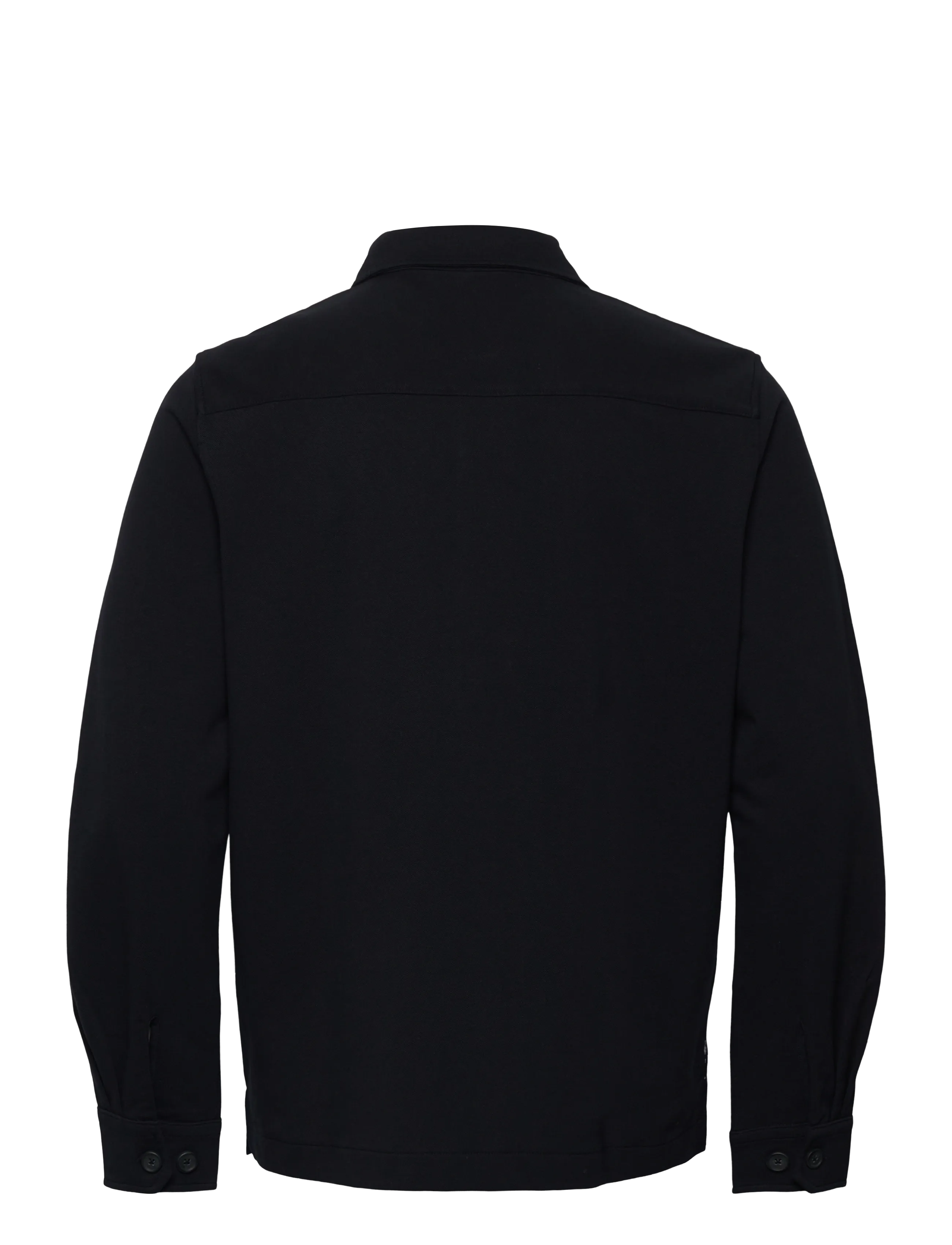 Morris - Andrew Jersey Overshirt - kevadjoped - old blue - 2