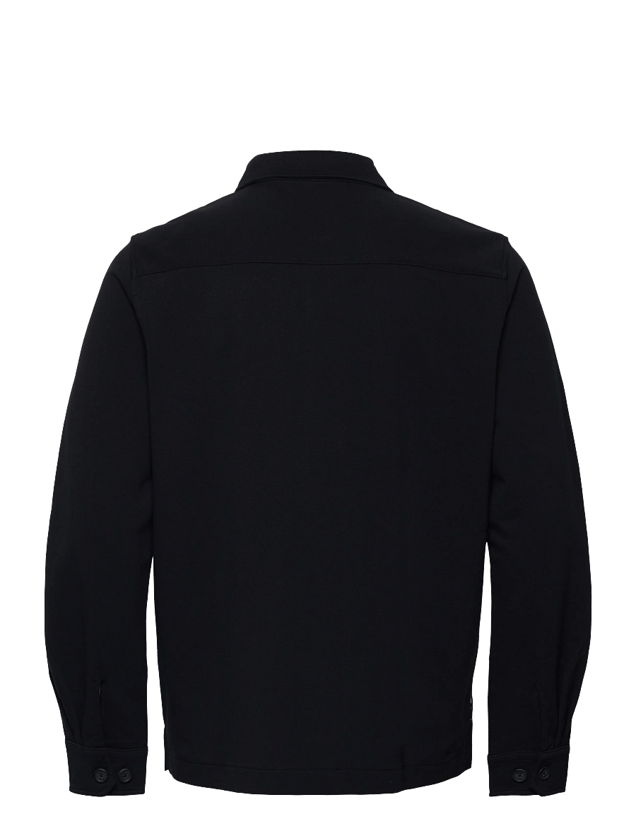 Morris - Andrew Jersey Overshirt - kevadjoped - old blue - 2