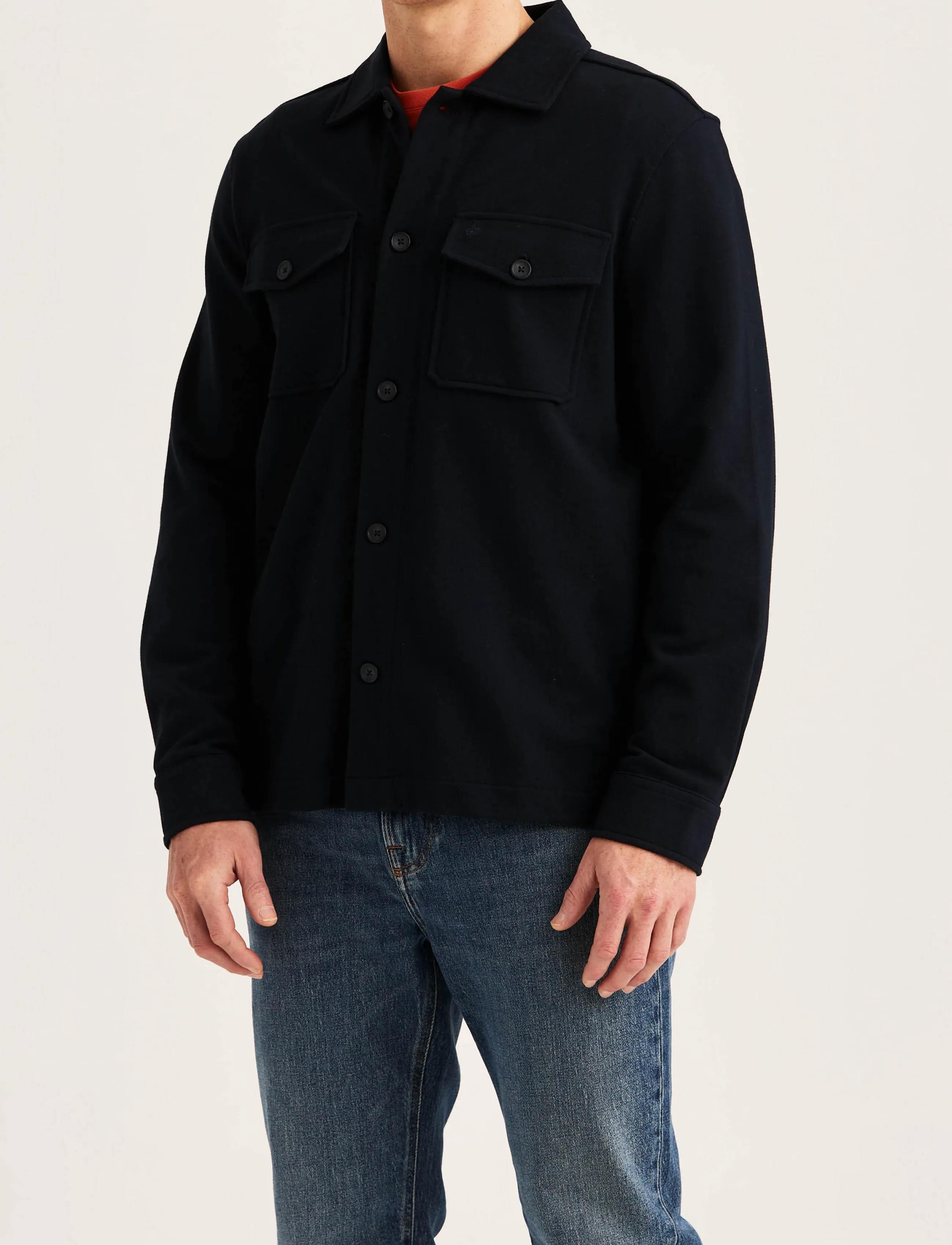 Morris Andrew Piqué Jersey Overshirt overshirts herr – bild 4