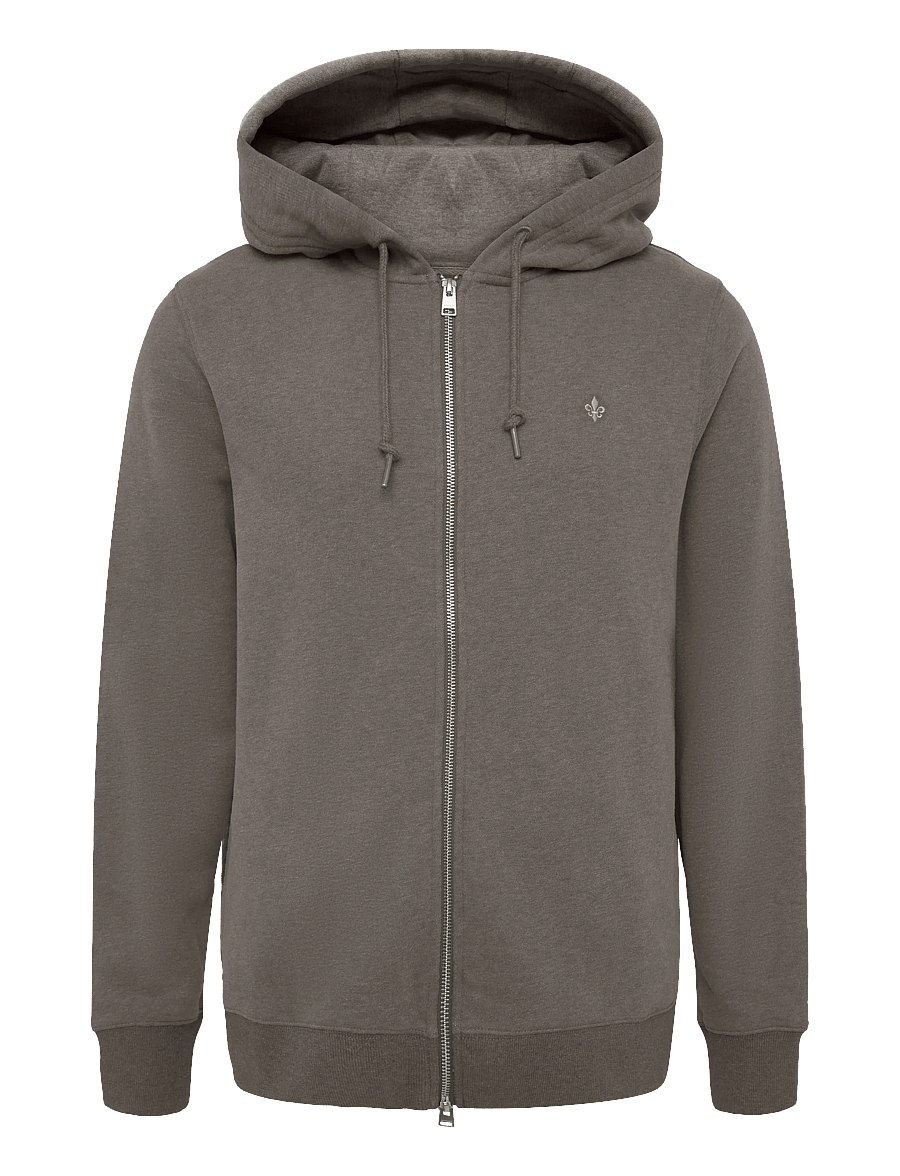 Morris - Brandon Lily Zip Hood - hoodies - brown - 0