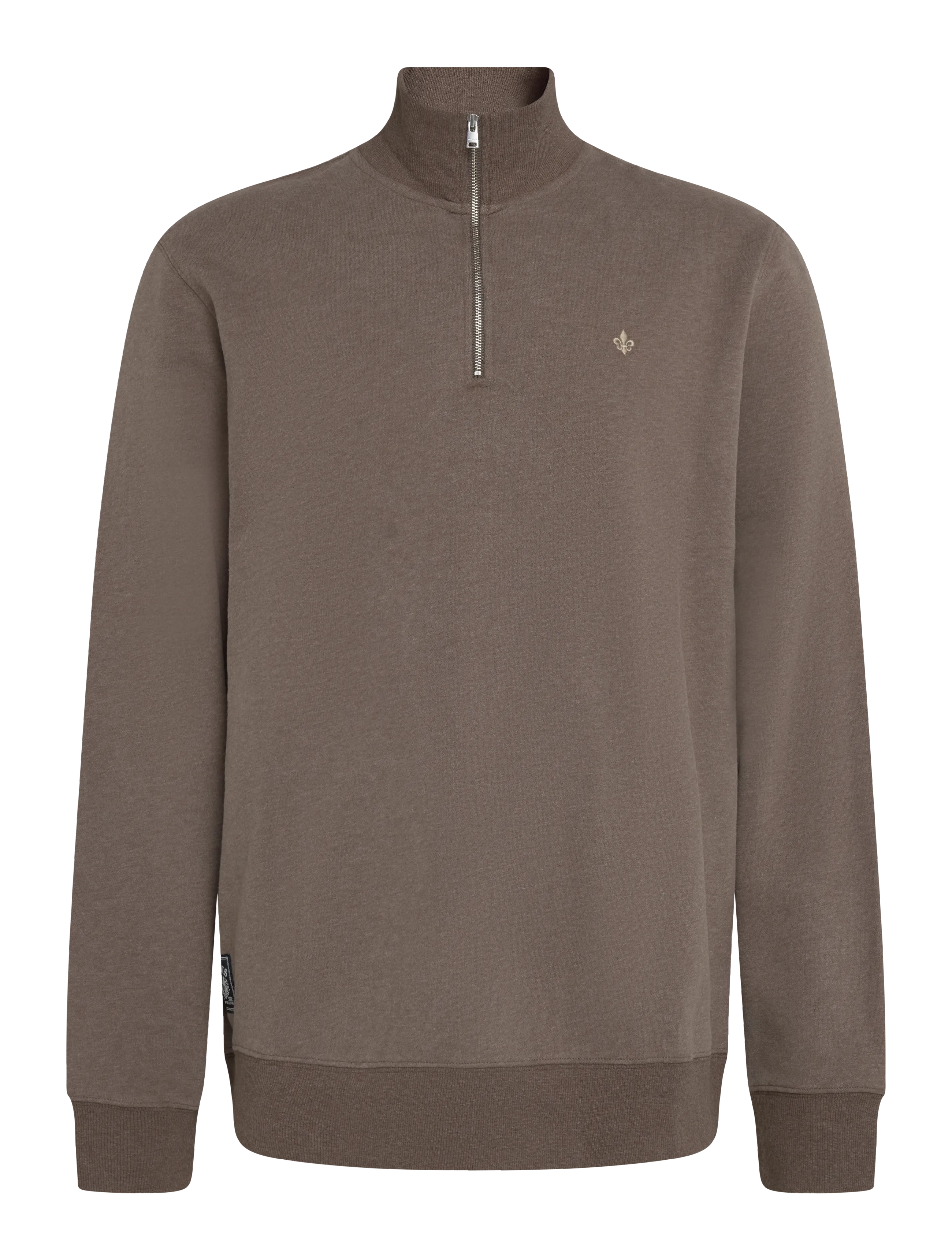 Morris Brandon Lily Half Zip - Sweatshirts - BROWN / brown