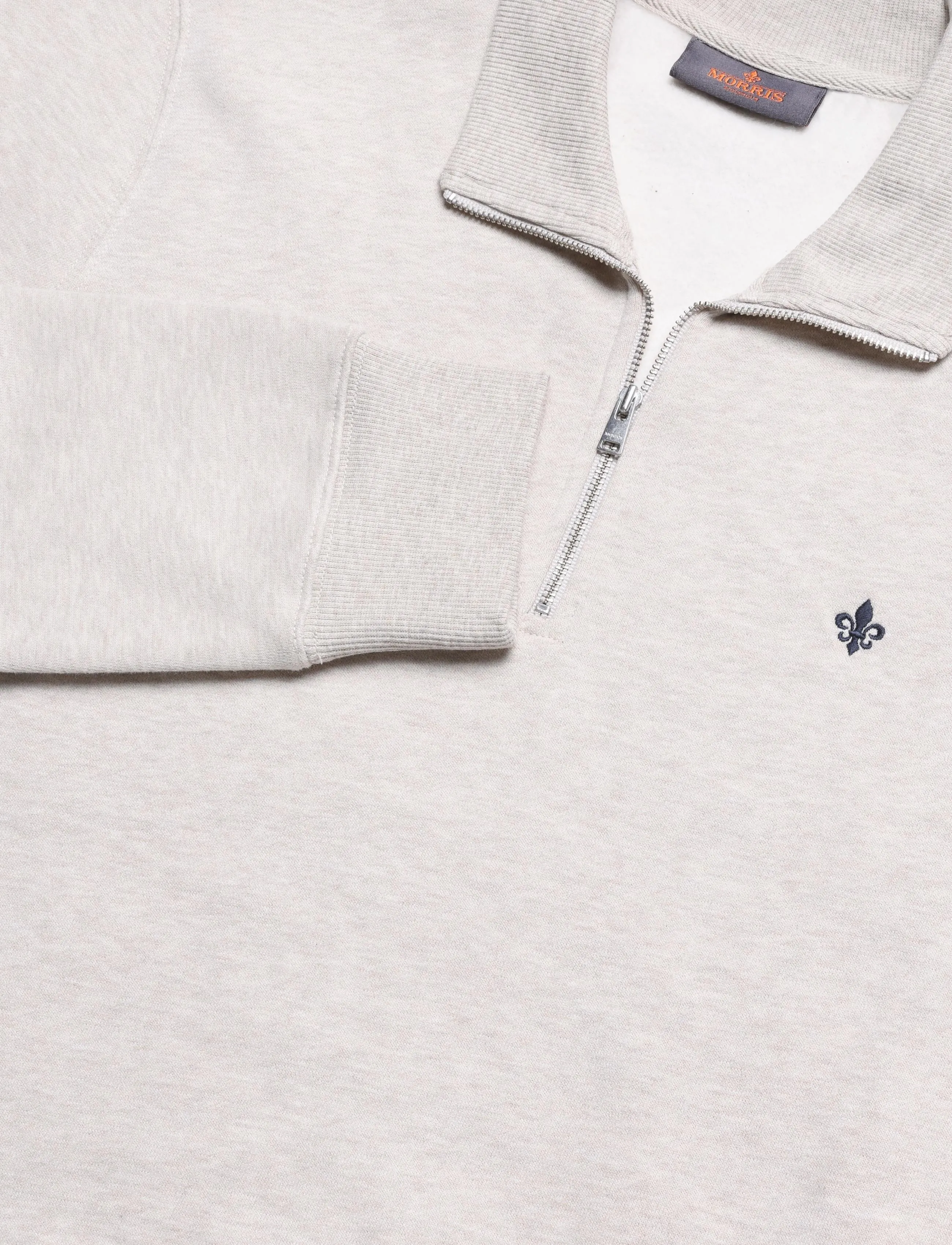 Morris - Brandon Lily Half Zip - pullover mit halbem reißverschluss - khaki - 2