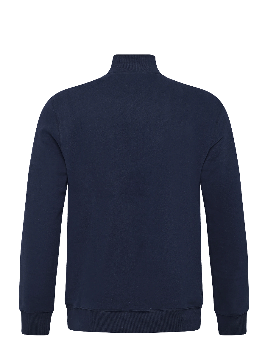 Morris - Brandon Lily Half Zip - pullover mit halbem reißverschluss - old blue - 1