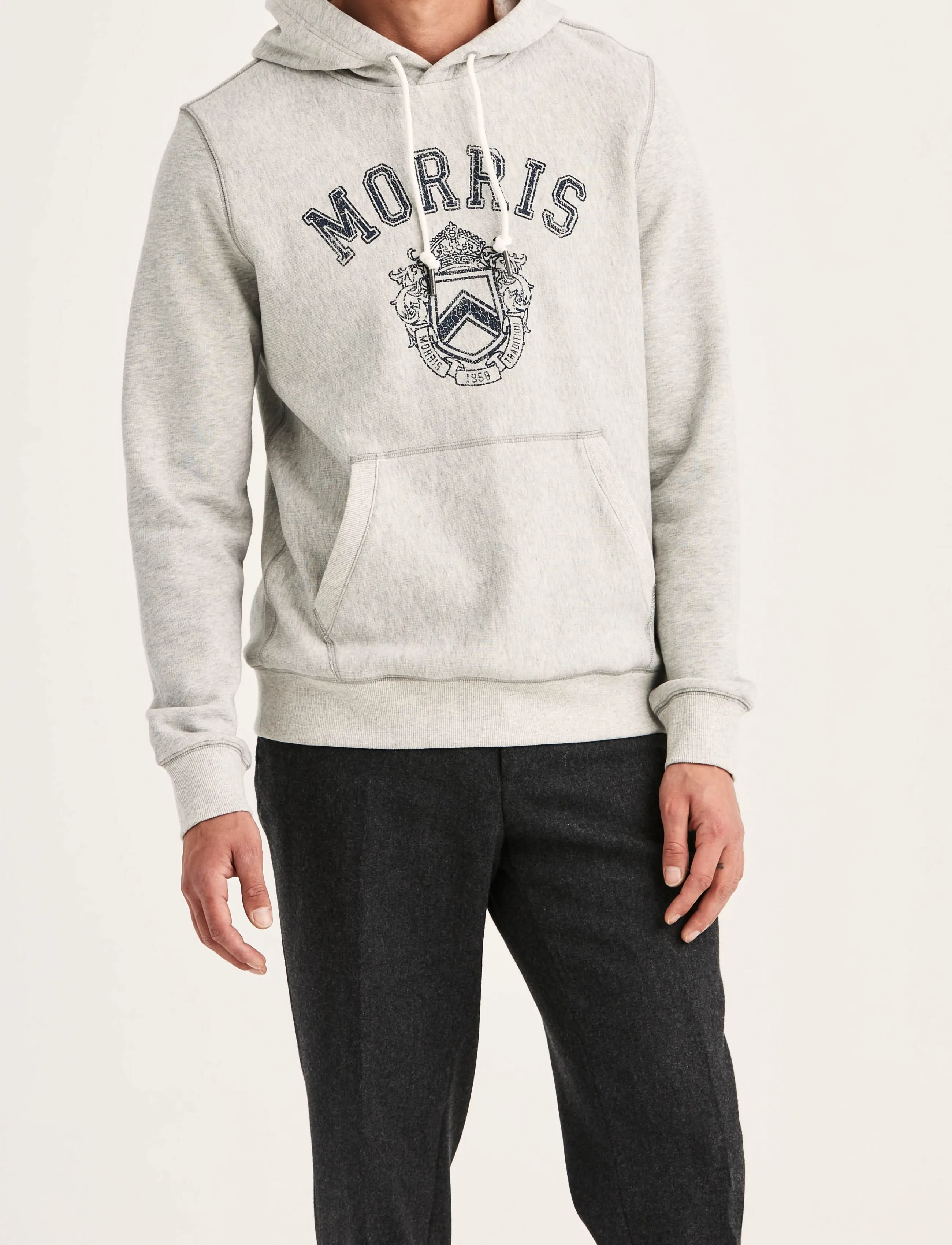 Morris Darrow Hood - Riided - GREY / grey