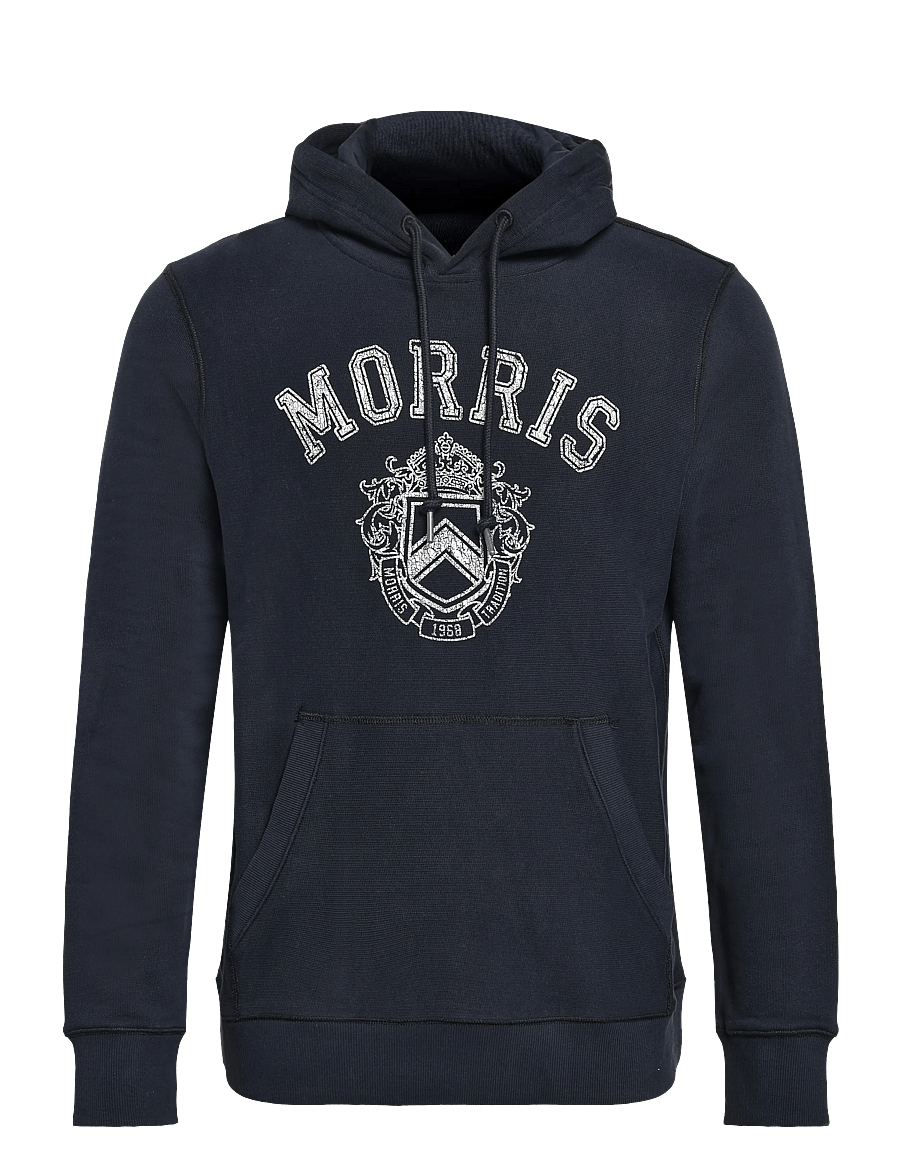 Morris - Darrow Hood - kapuzenpullover - old blue - 1