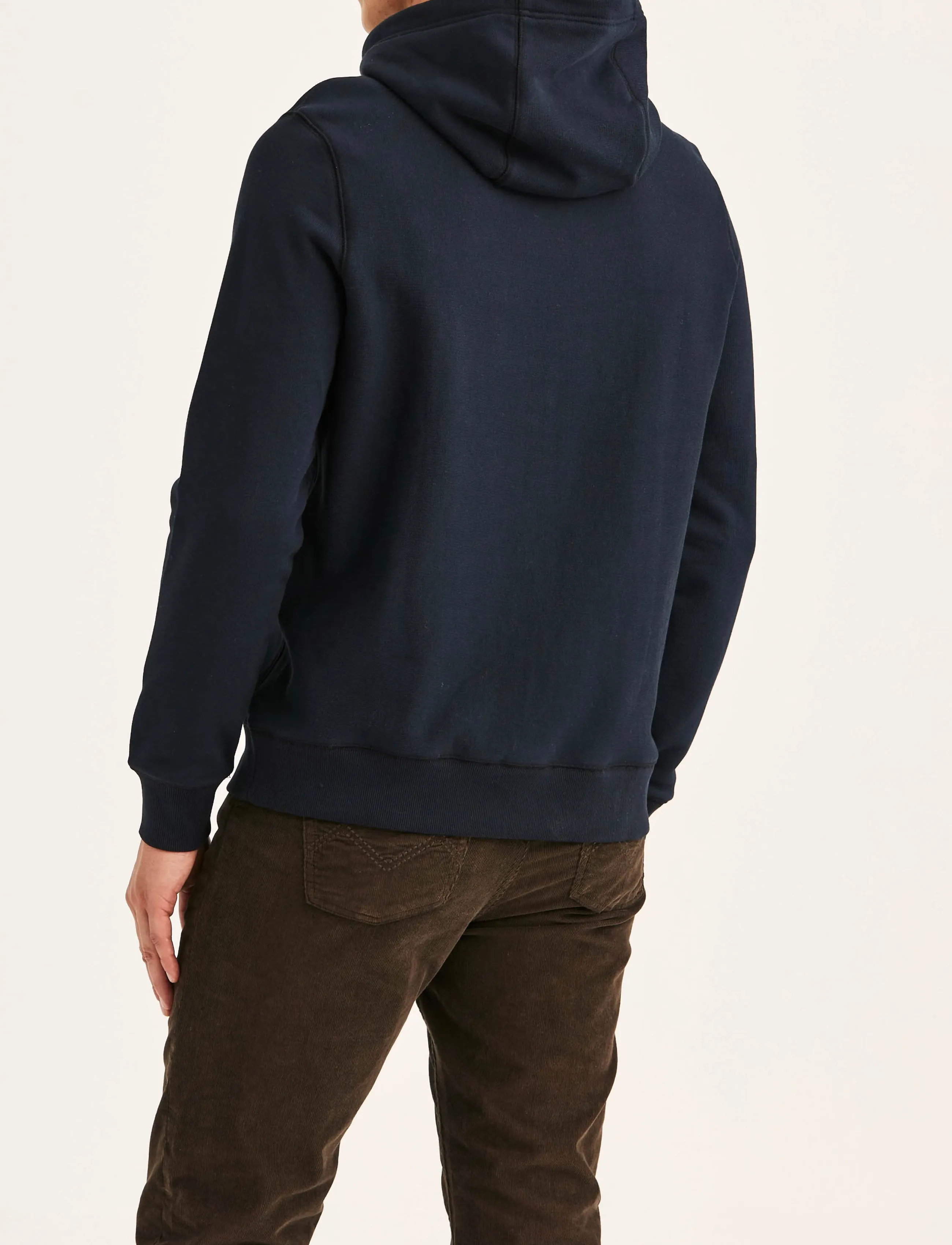 Morris - Darrow Hood - kapuzenpullover - old blue - 4
