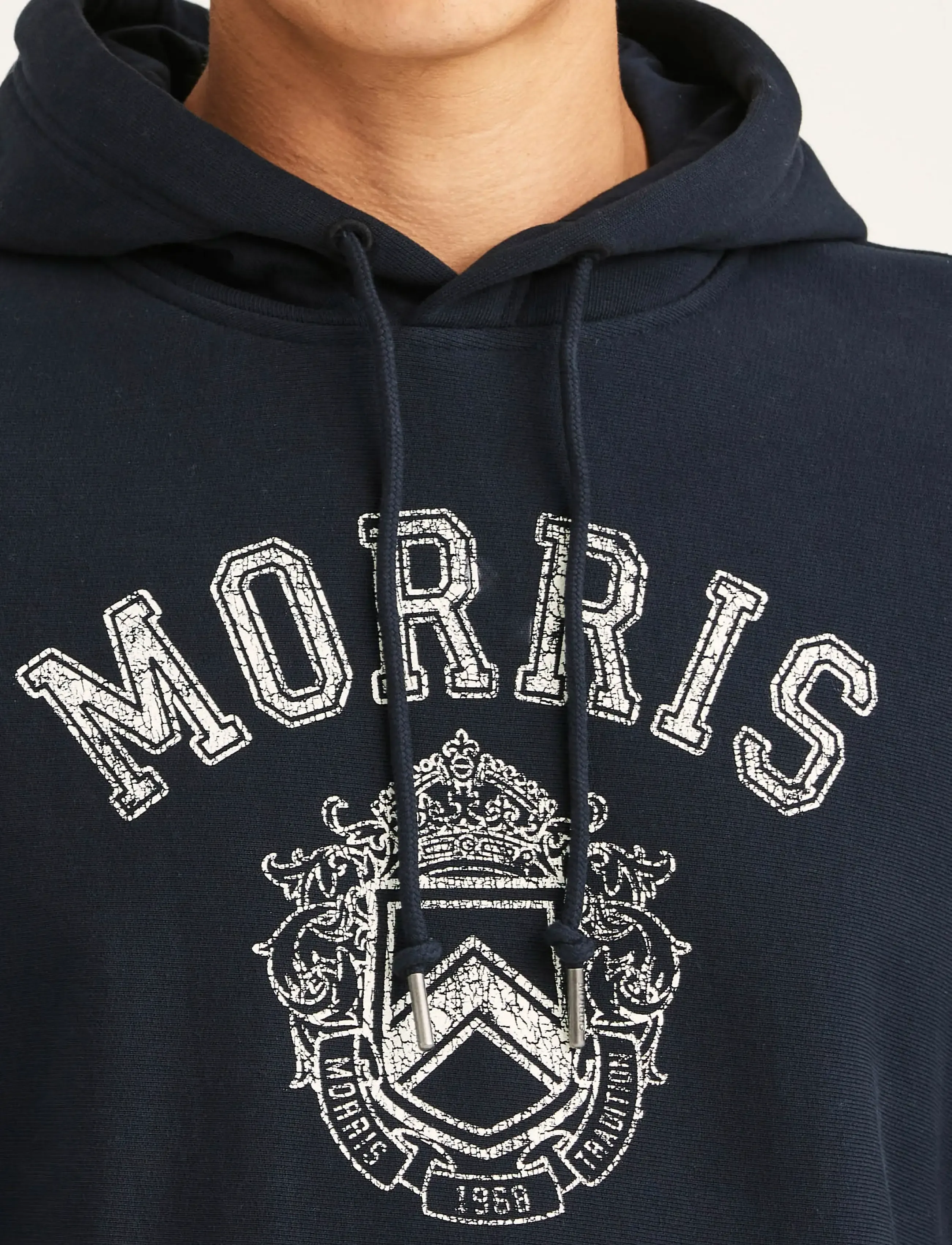 Morris - Darrow Hood - kapuzenpullover - old blue - 5