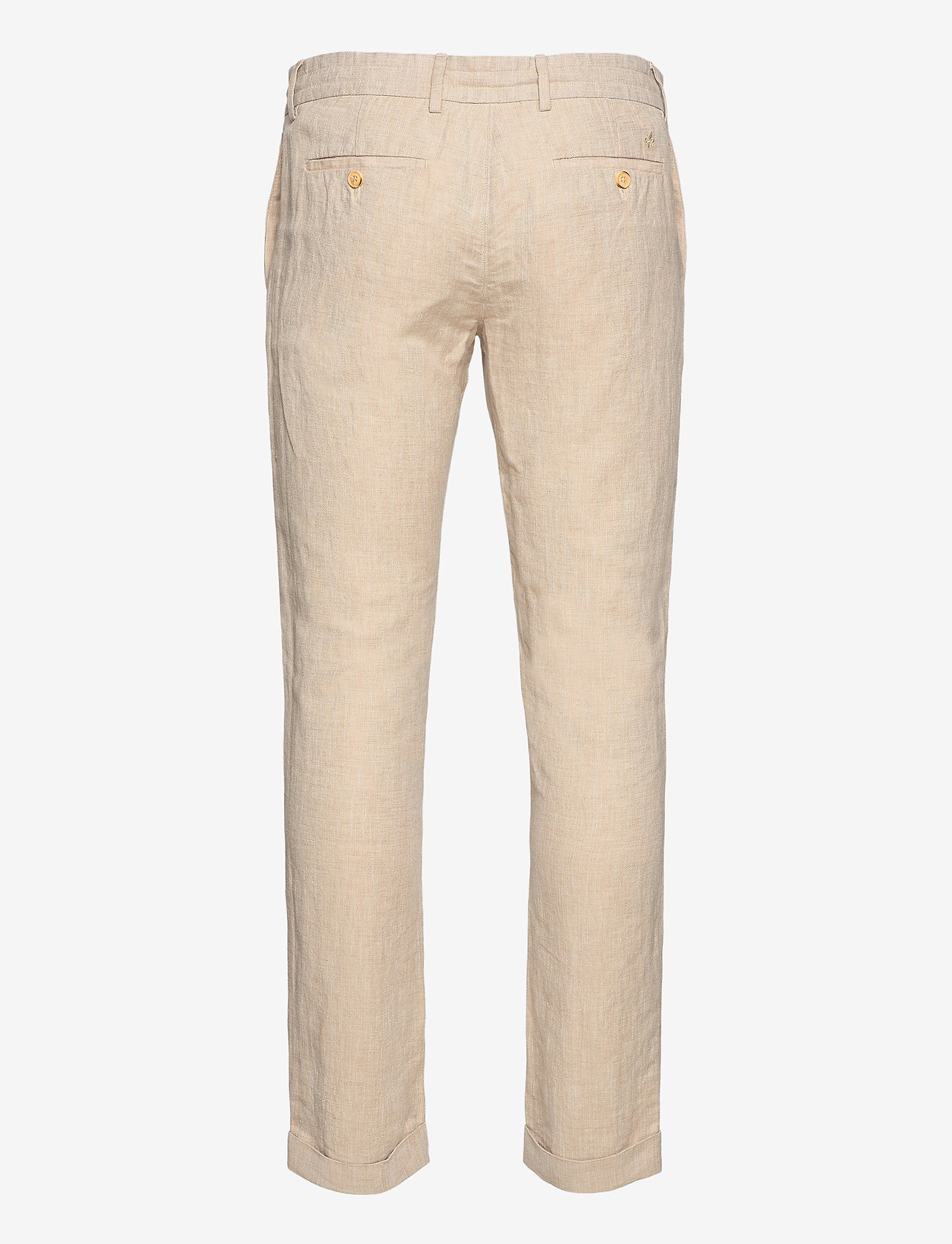 Morris - Winslow Linen Slacks - khaki - 1