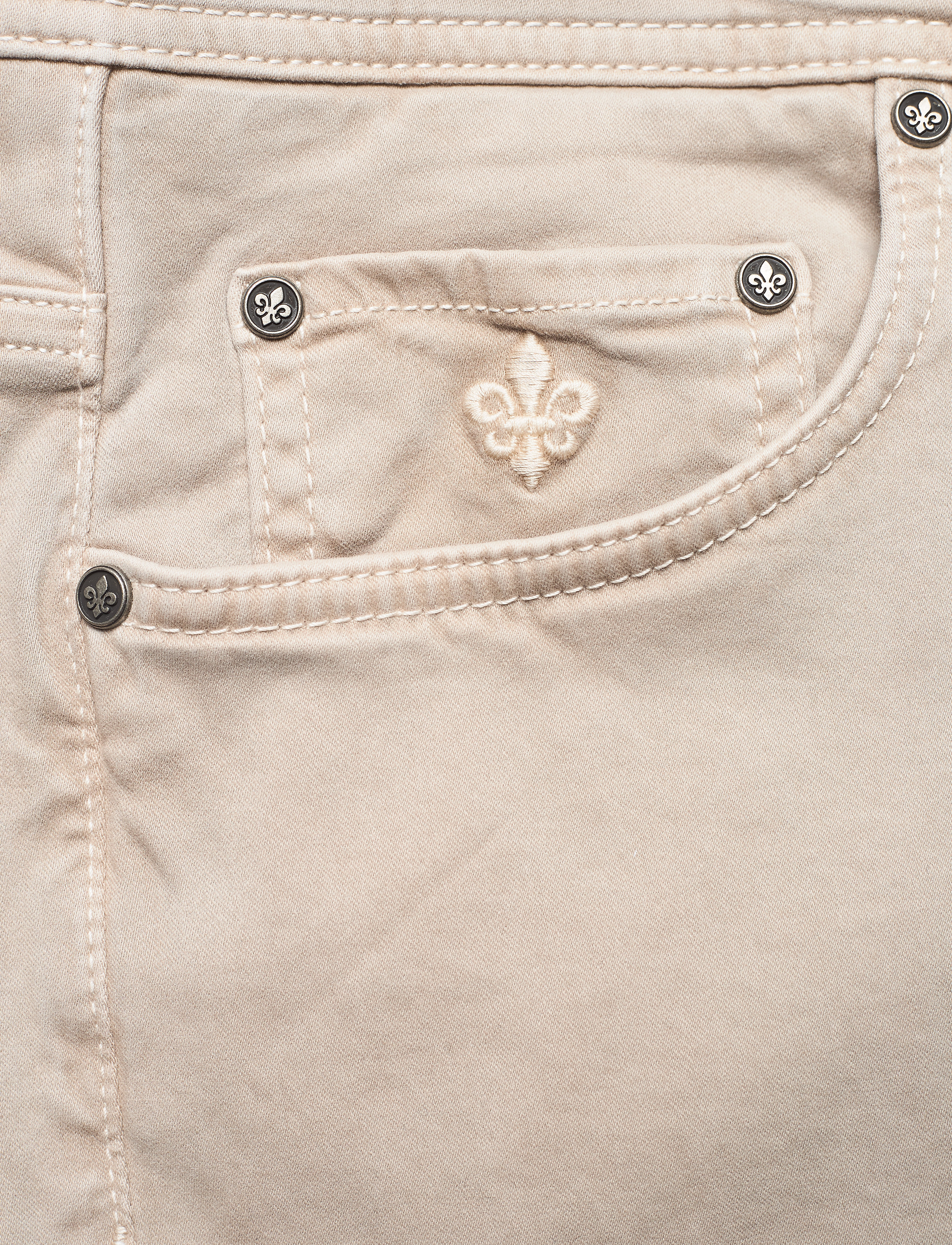 Morris - James Brushed 5-pkt - khaki - 2