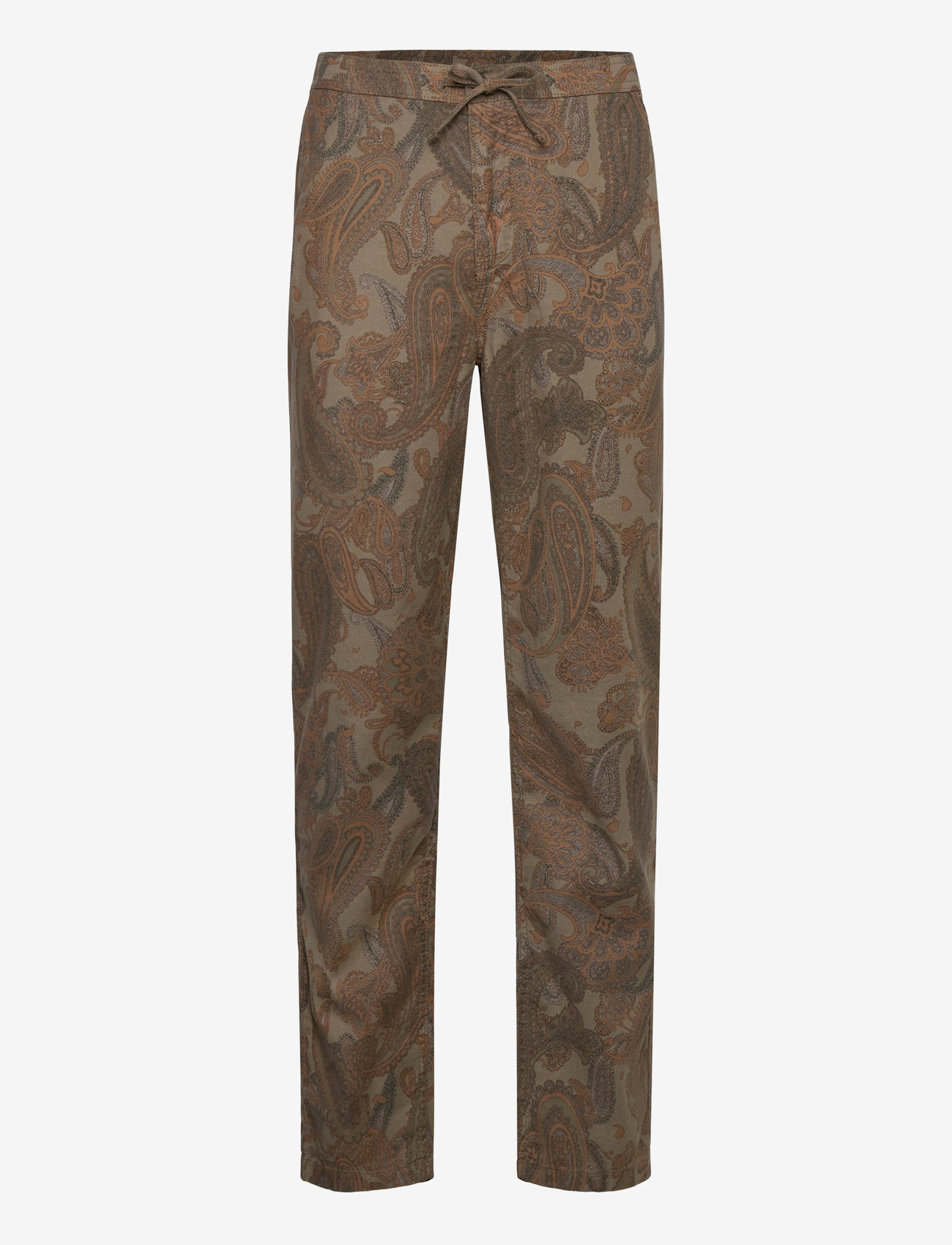 Morris - Fenix Linen Drawstring - dark olive - 0