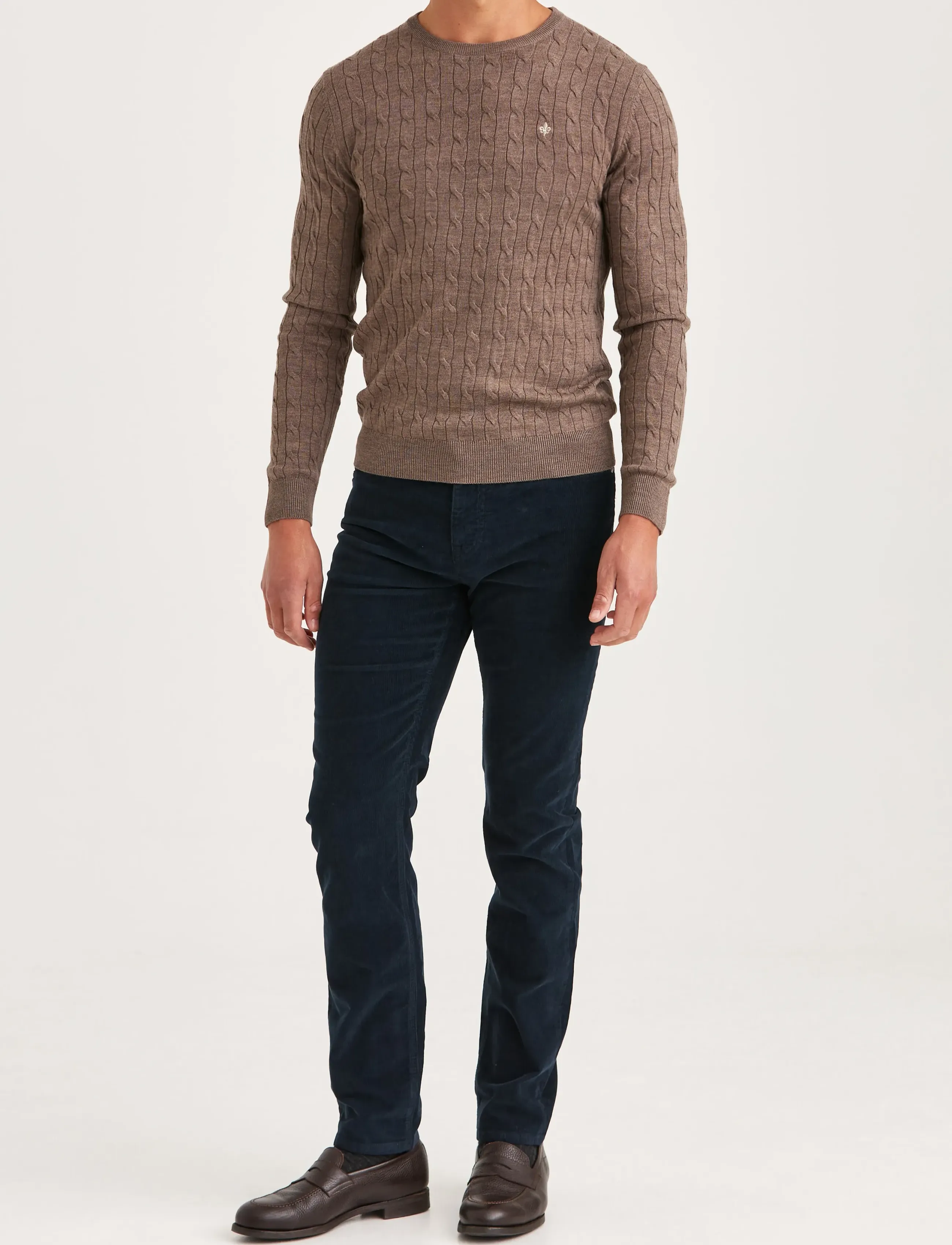 Morris - Jeffrey Brushed Chino - herren - blue - 3