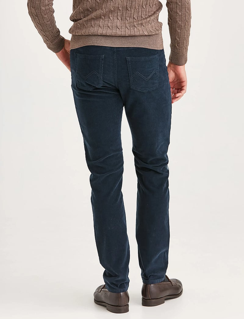 Morris - Jeffrey Brushed Chino - chinos - blue - 4