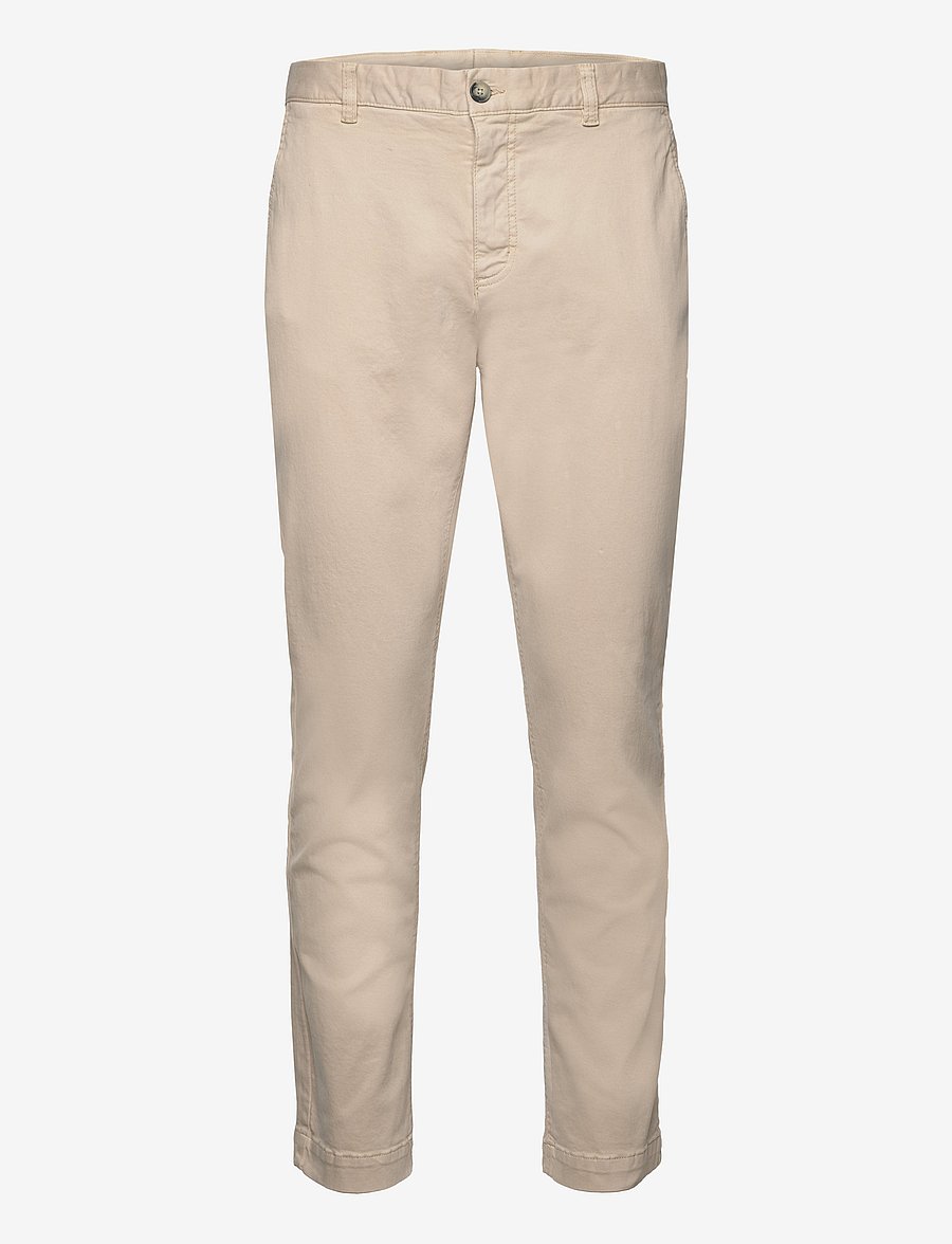 Morris - Jeffrey Brushed Chino - chinos - khaki - 1