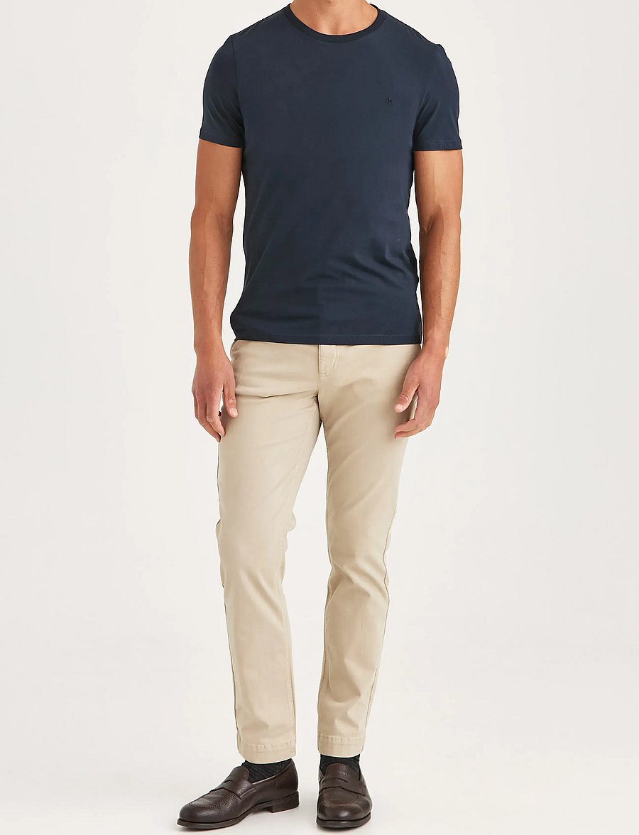 Morris - Jeffrey Brushed Chino - chinos - khaki - 3