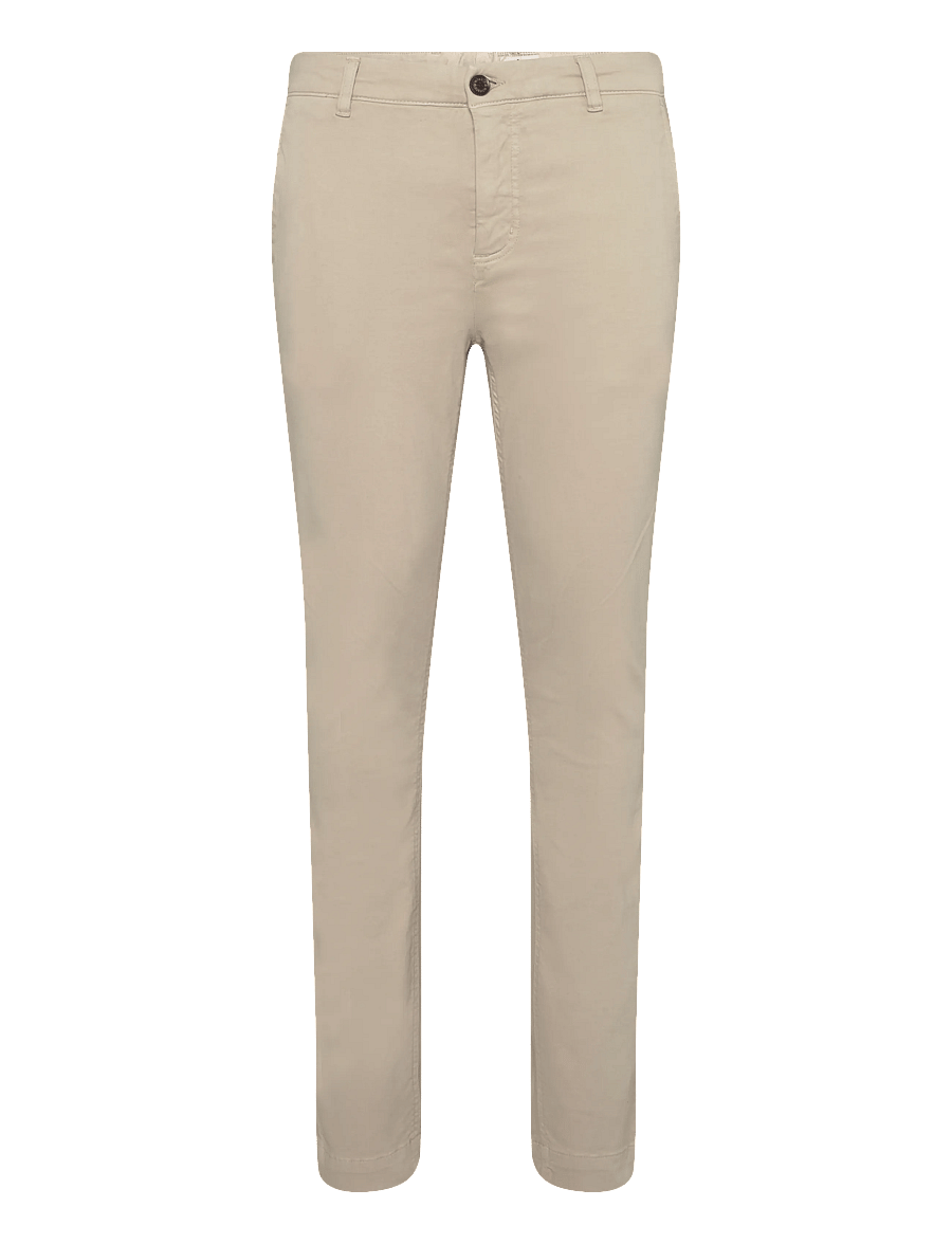 Morris - Jeffrey Brushed Chino - chinos - khaki - 0