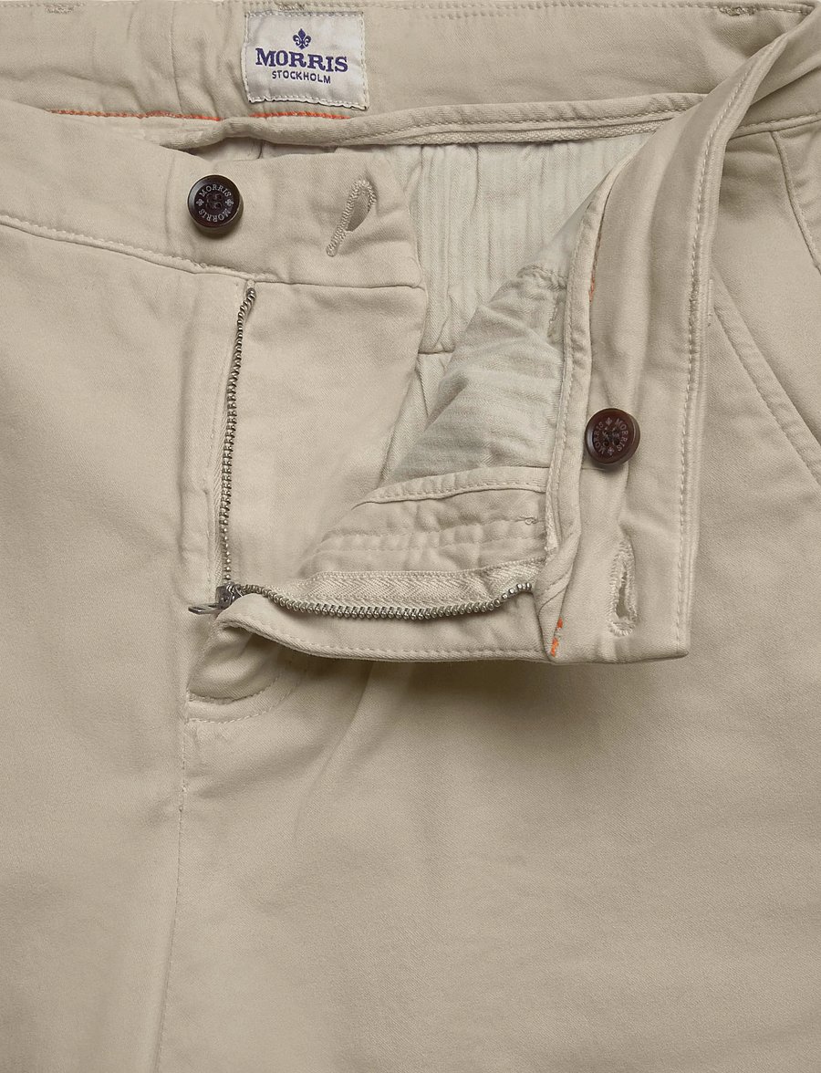 Morris - Jeffrey Brushed Chino - chinos - khaki - 2