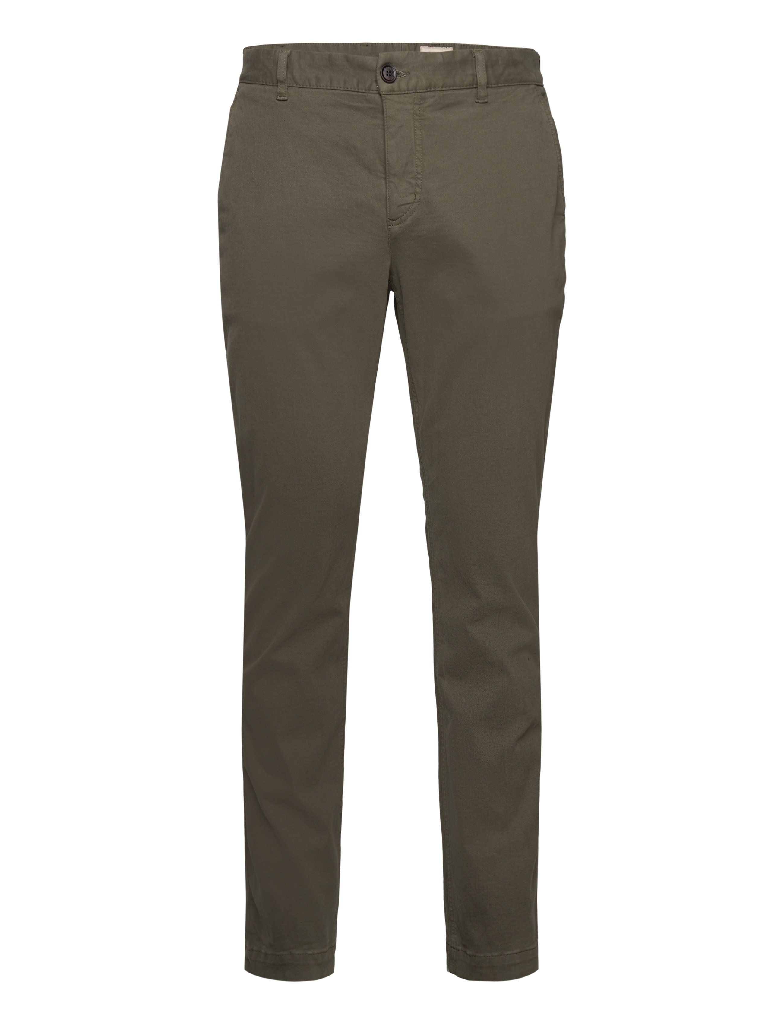 Jeffrey Brushed Chino - OLIVE