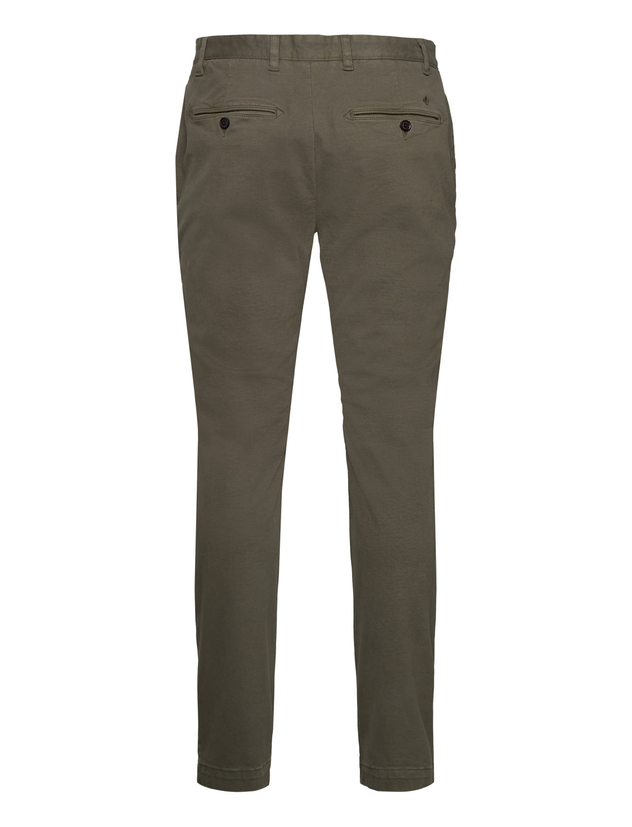 Morris - Jeffrey Brushed Chino - chinos - olive - 1