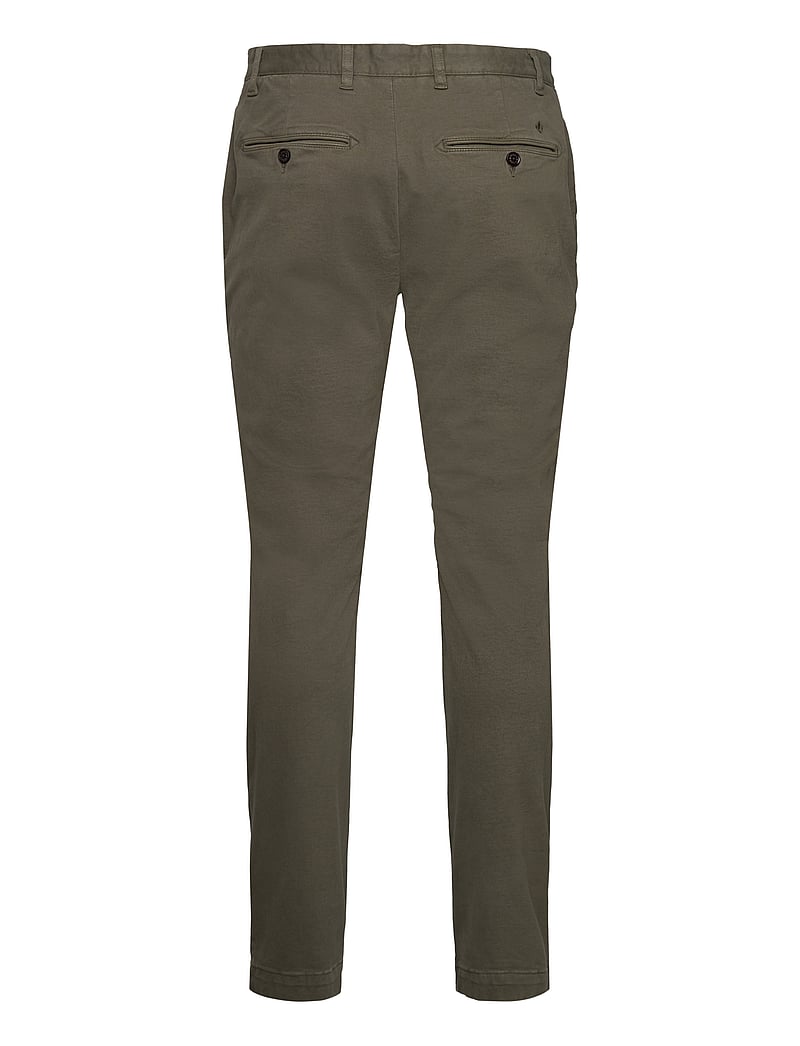 Morris - Jeffrey Brushed Chino - chinos - olive - 1