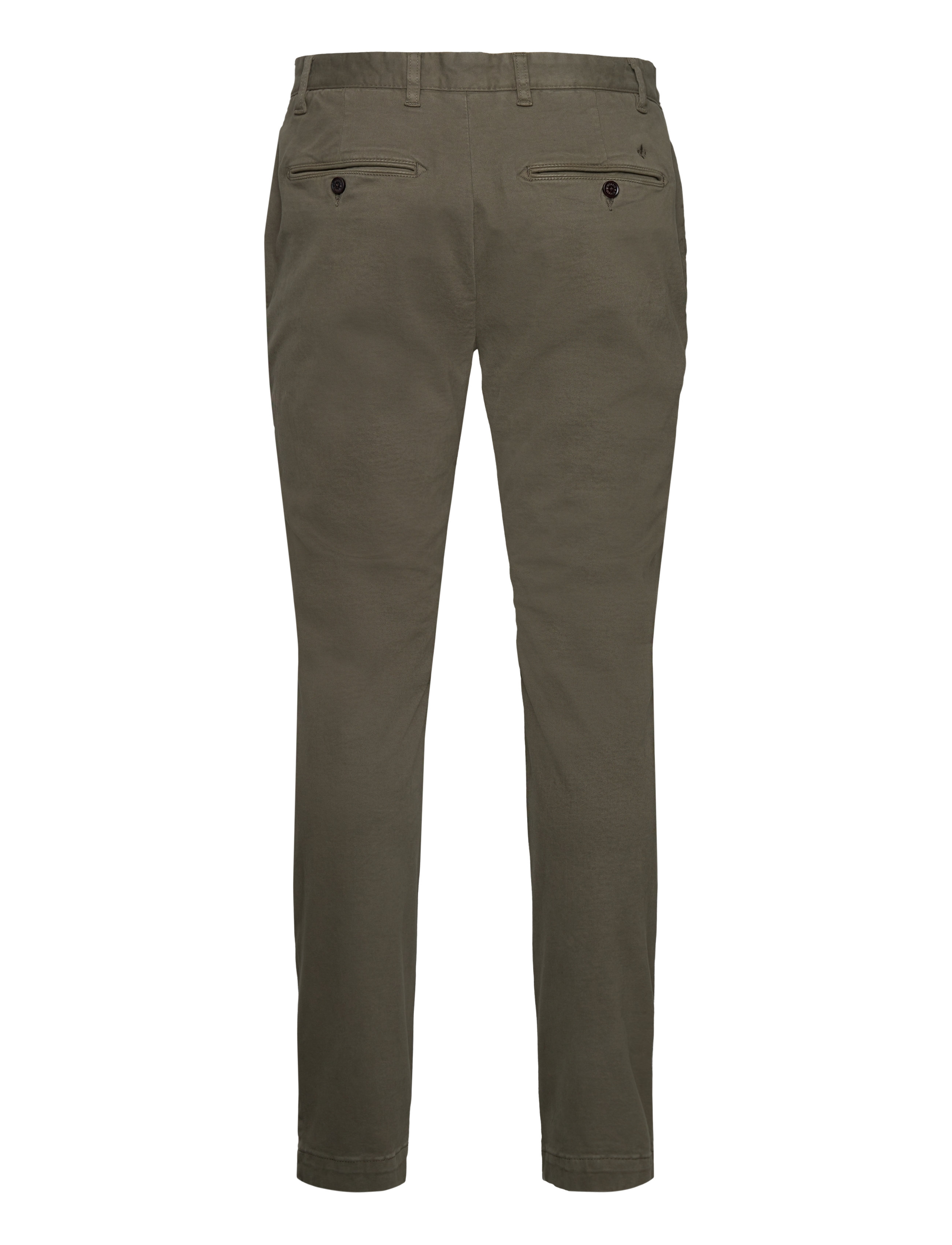 Morris - Jeffrey Brushed Chino - chinos - olive - 1