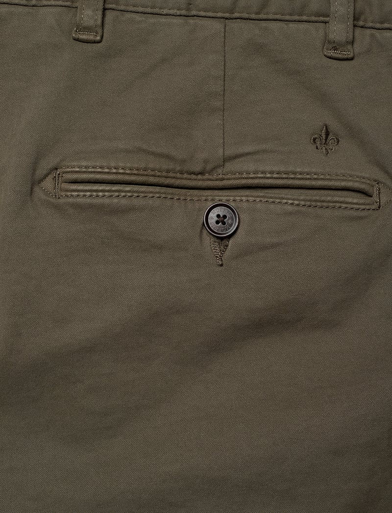 Morris - Jeffrey Brushed Chino - chinos - olive - 4
