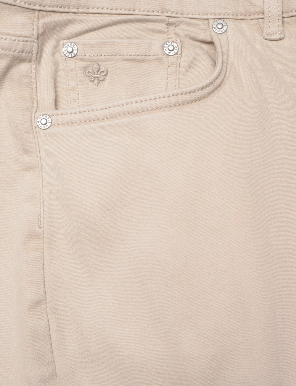 Morris - James Brushed 5 pkt - tavalised teksad - khaki - 2