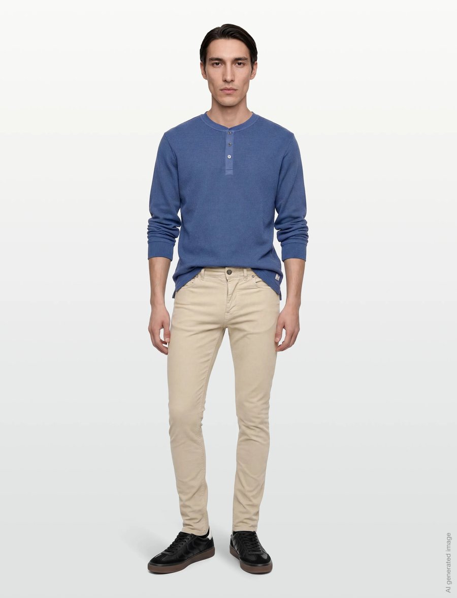 Morris - James Cord 5-pkt - casual broeken - off white - 0