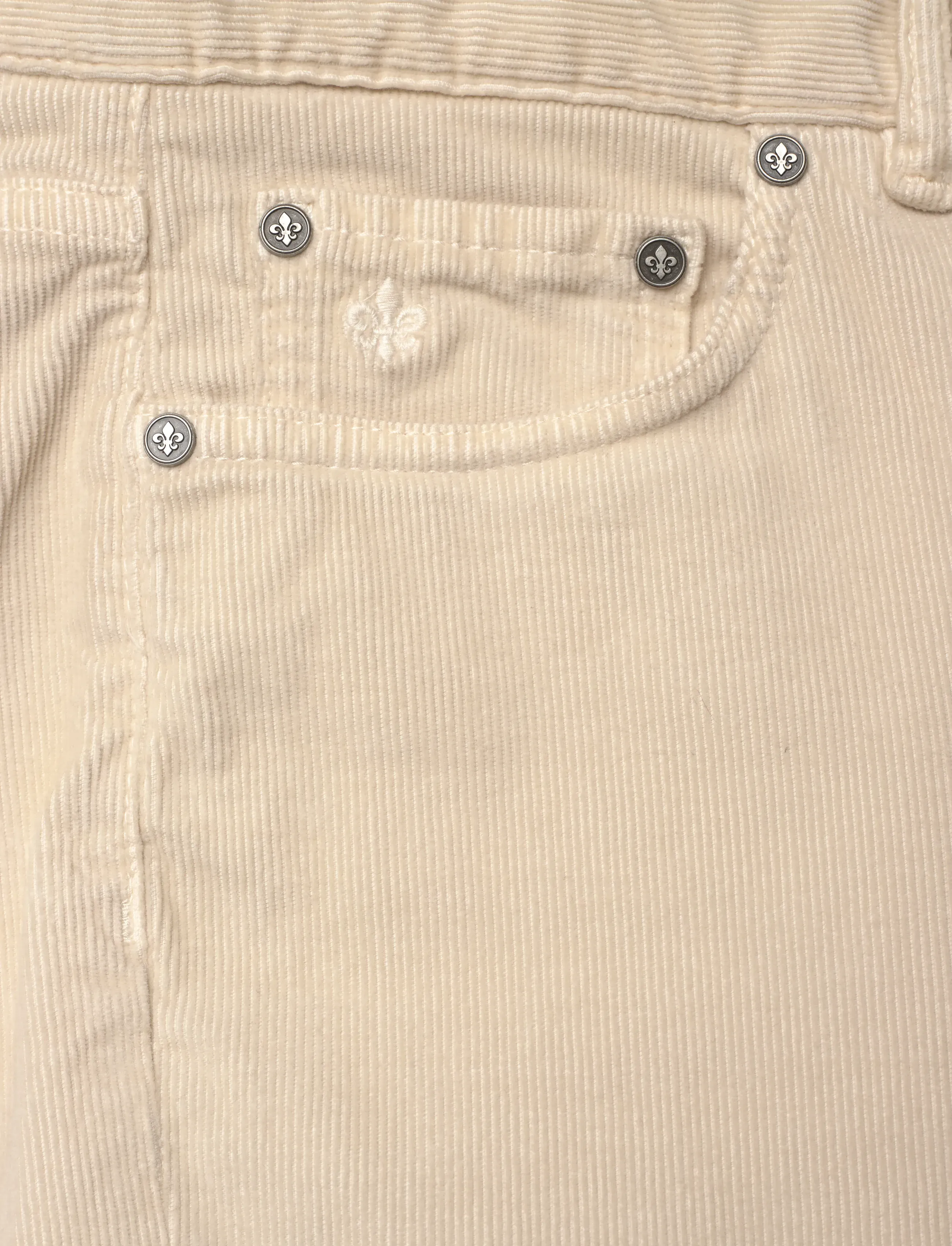 Morris - James Cord 5-pkt - vabaaja püksid - off white - 5