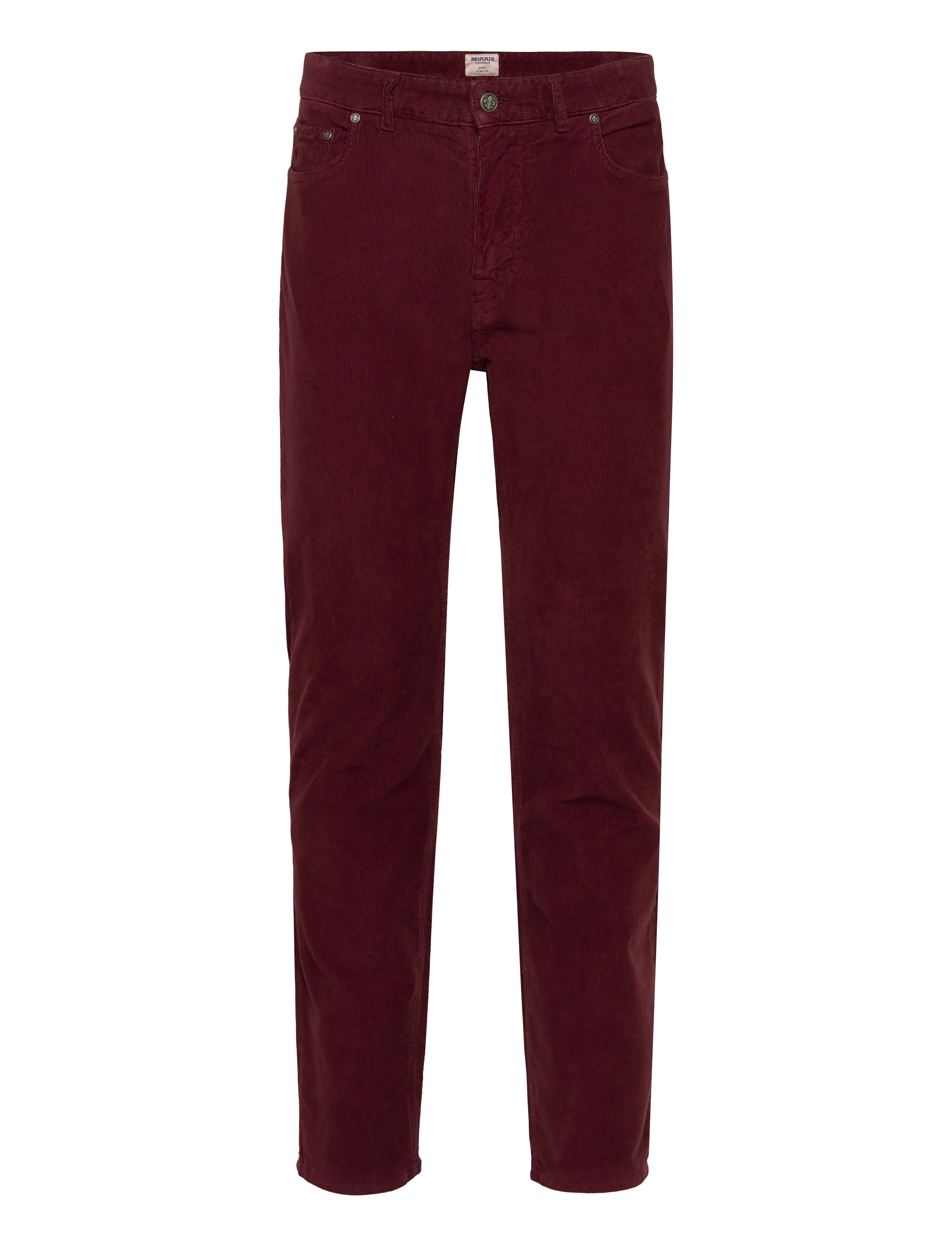 MORRIS James Cord 5-Pkt Burgundy - 33x32 - Herren