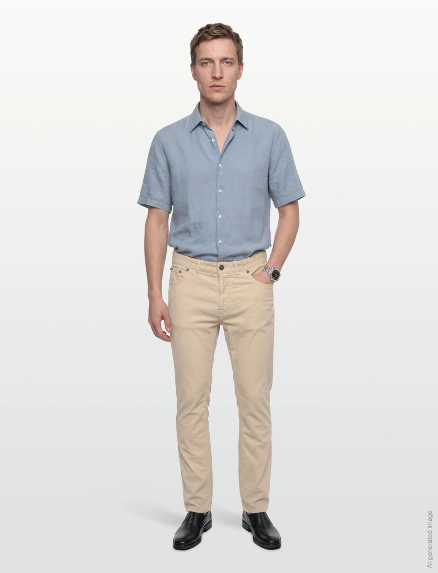 Morris - James Cord 5-pkt - spodnie na co dzień - off white - 0