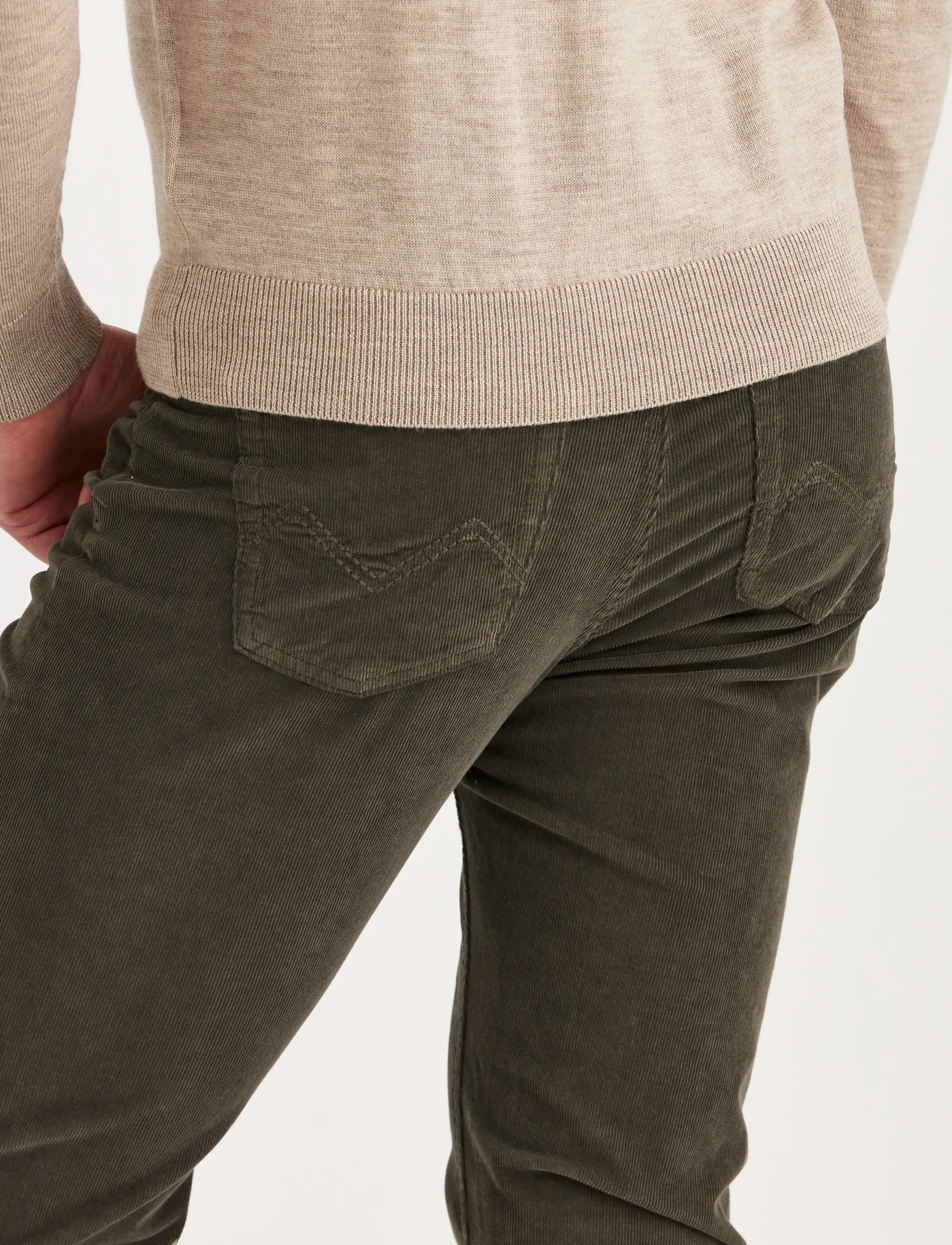 Morris - James Cord 5-pkt - casual - olive - 5