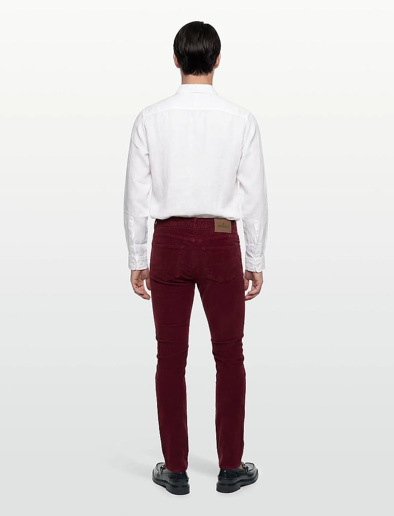 Morris - James Cord 5-pkt - vabaaja püksid - wine red - 4