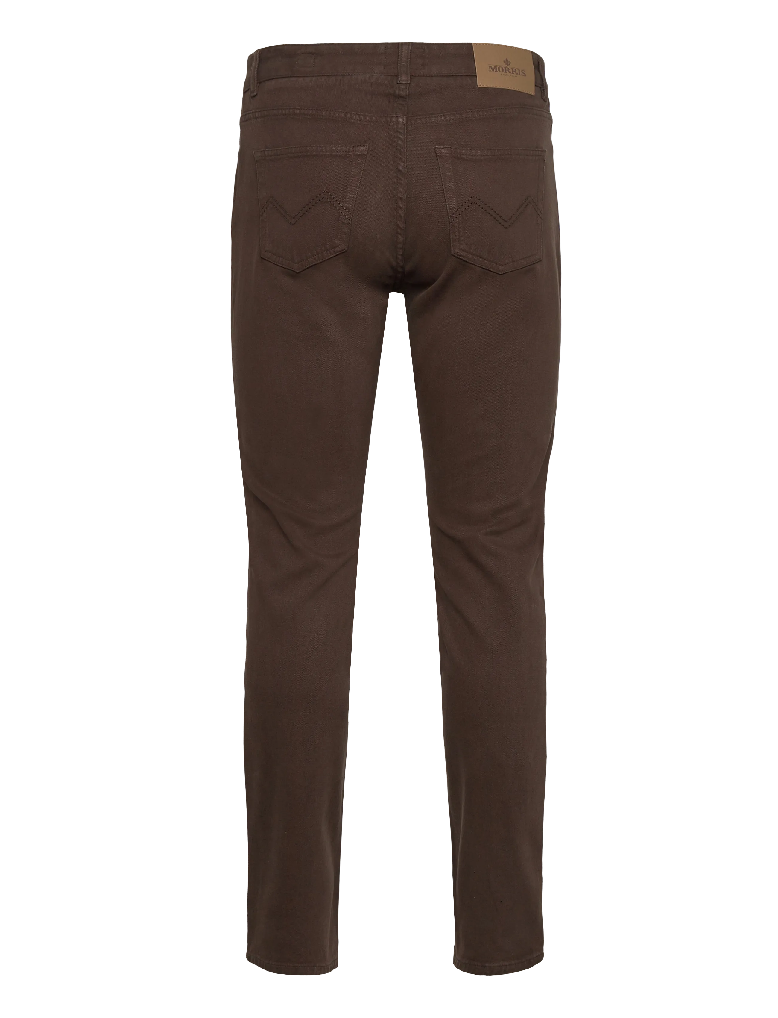 Morris - James Soft Twill 5-pkt - casual byxor - brown - 1