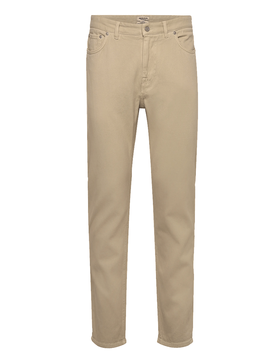Morris - James Soft Twill 5-pkt - casual trousers - khaki - 1