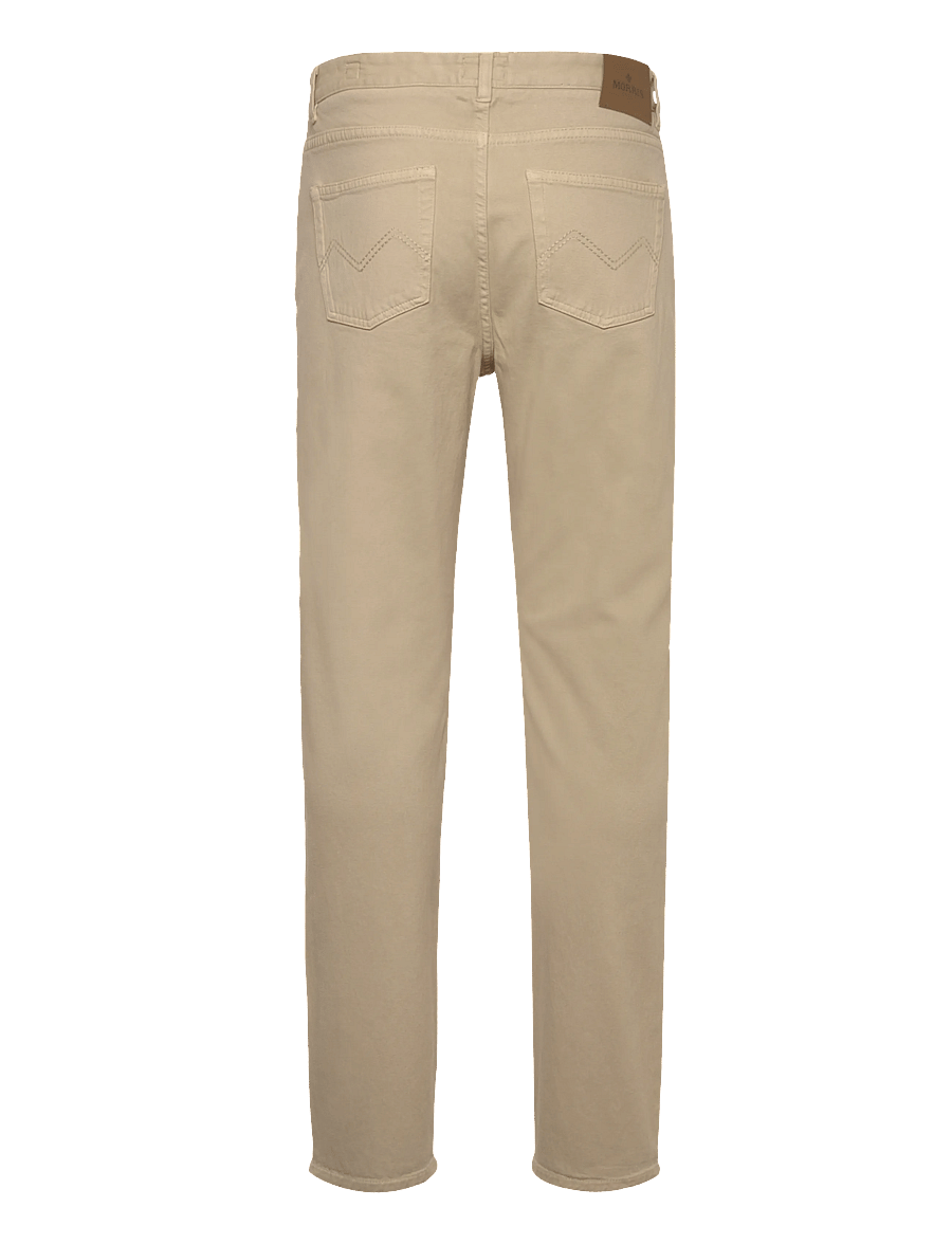 Morris - James Soft Twill 5-pkt - casual trousers - khaki - 2
