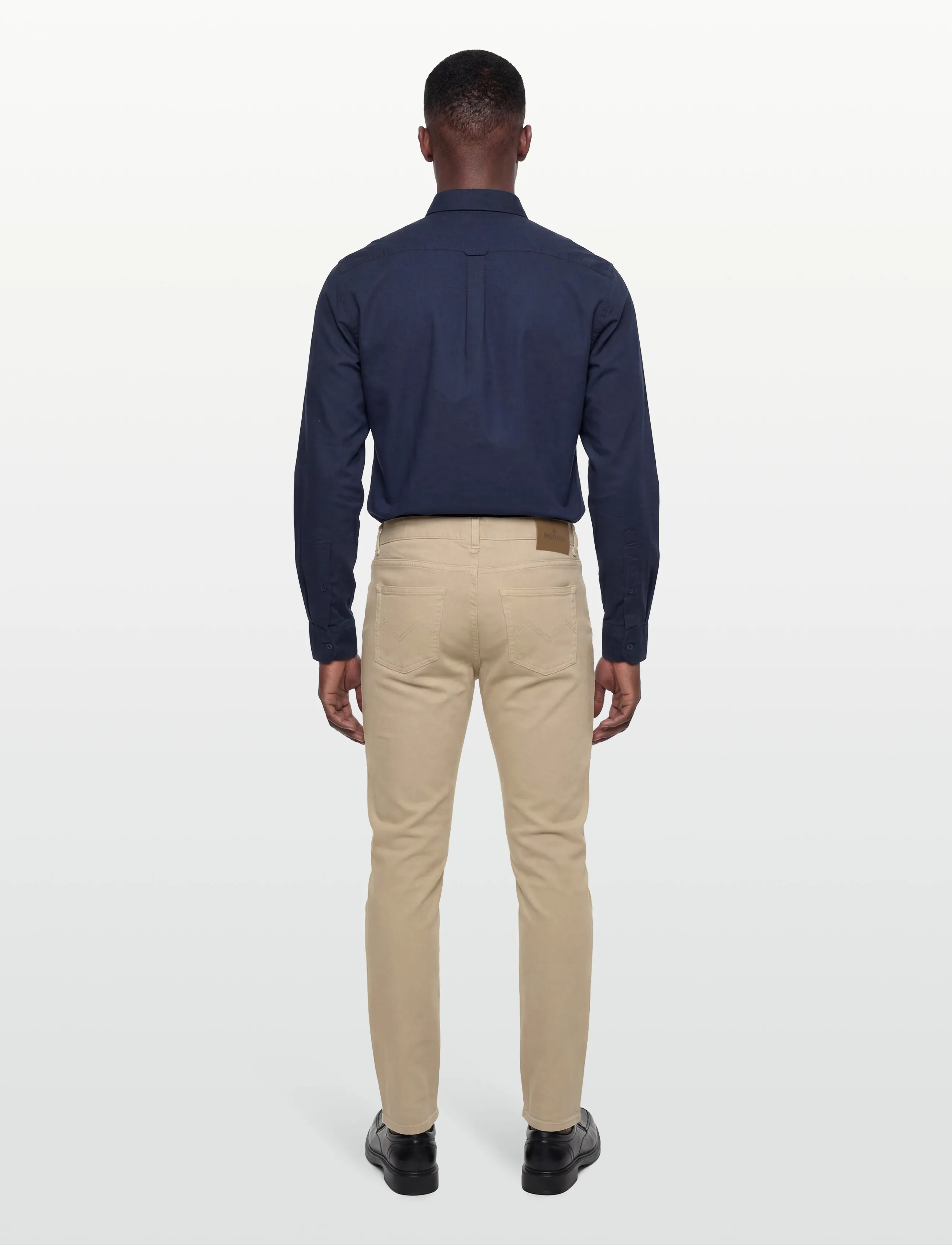 Morris - James Soft Twill 5-pkt - casual bukser - khaki - 4