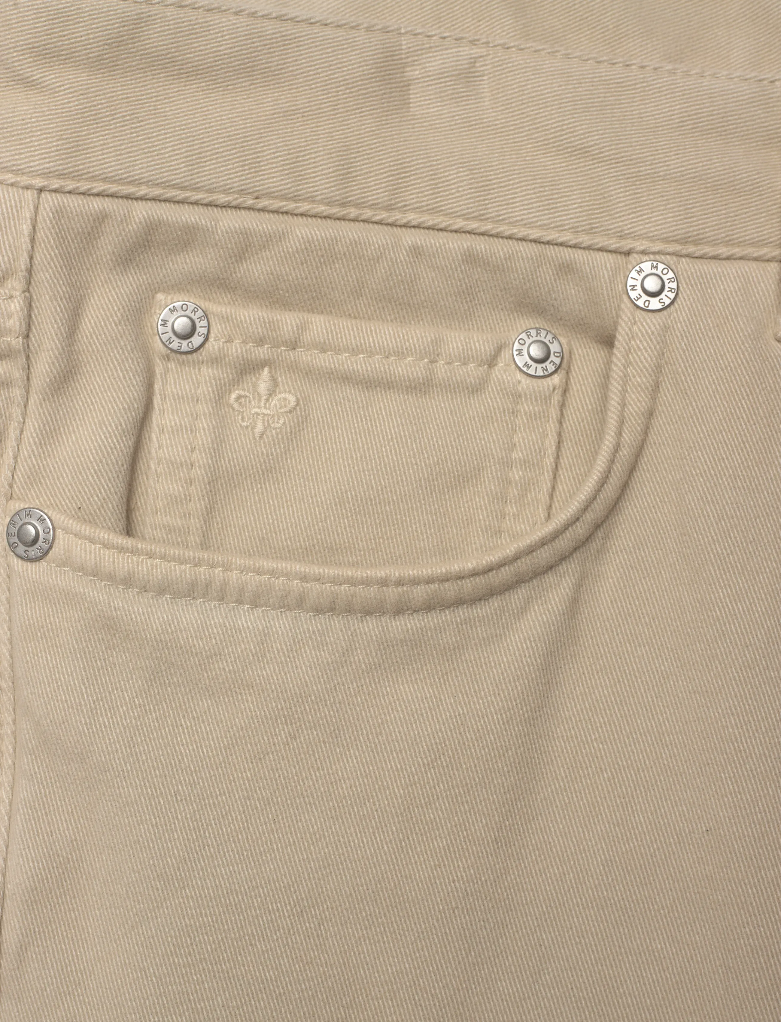 Morris - James Soft Twill 5-pkt - casual bukser - khaki - 5