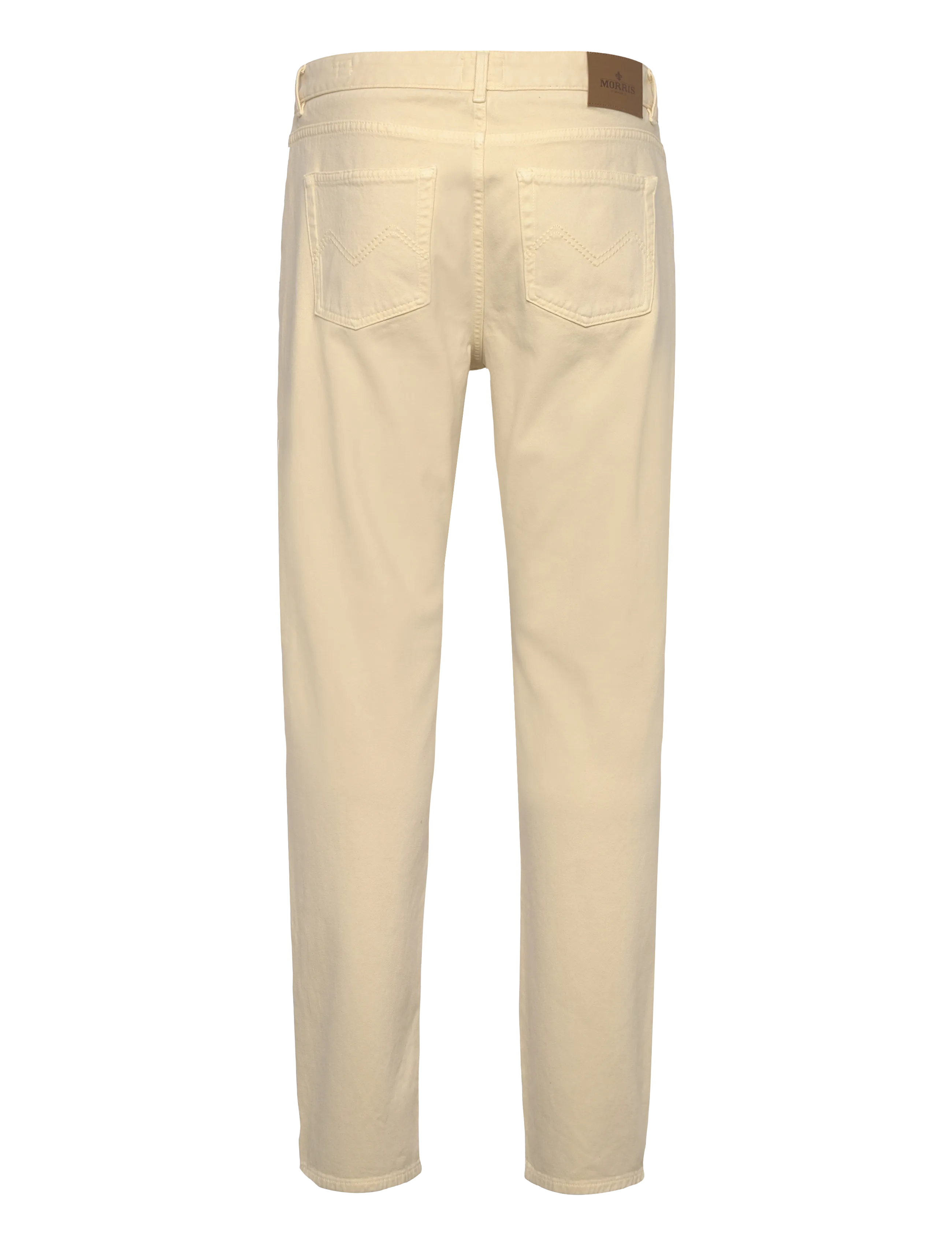 Morris - James Soft Twill 5-pkt - casual trousers - off white - 2