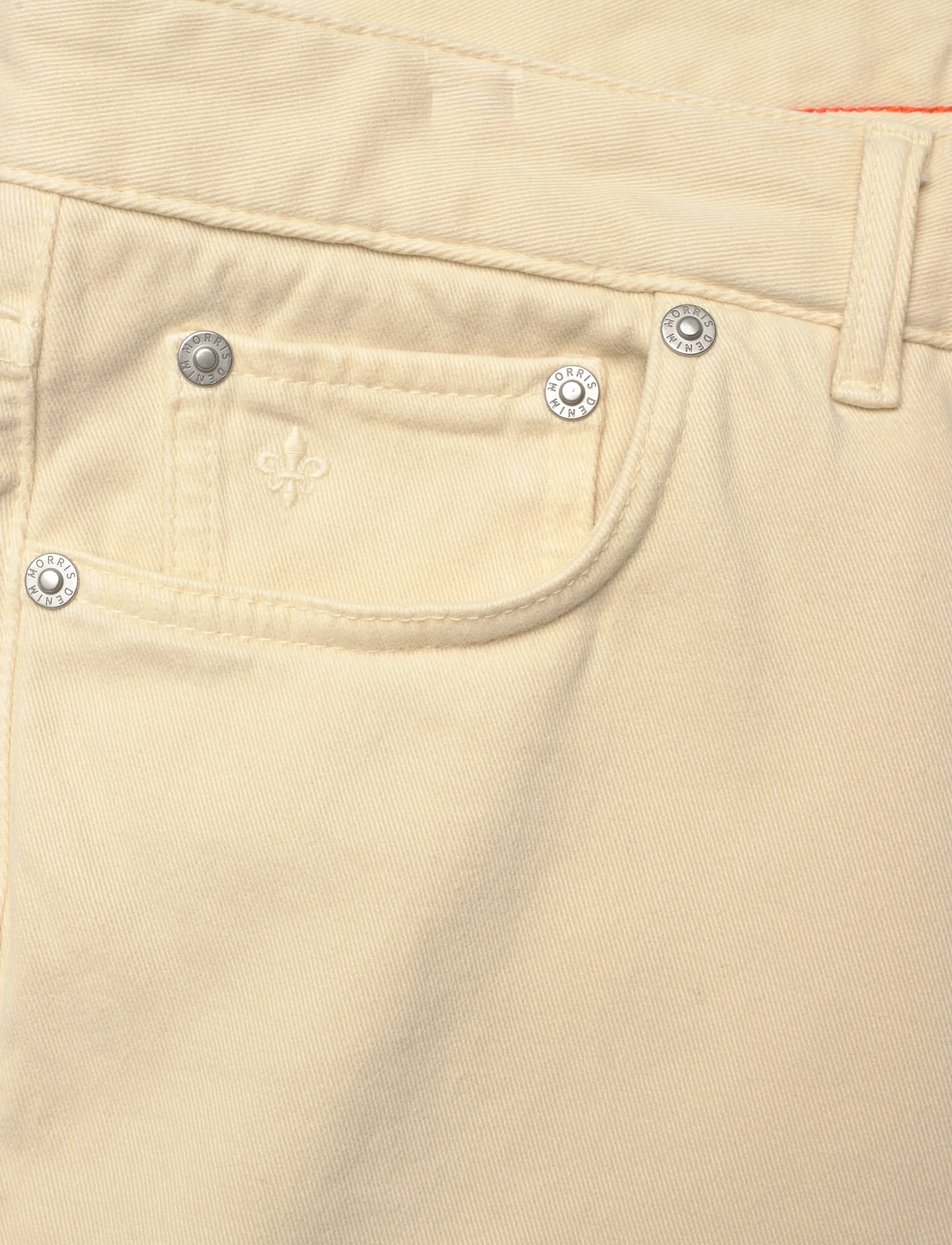Morris - James Soft Twill 5-pkt - casual trousers - off white - 5