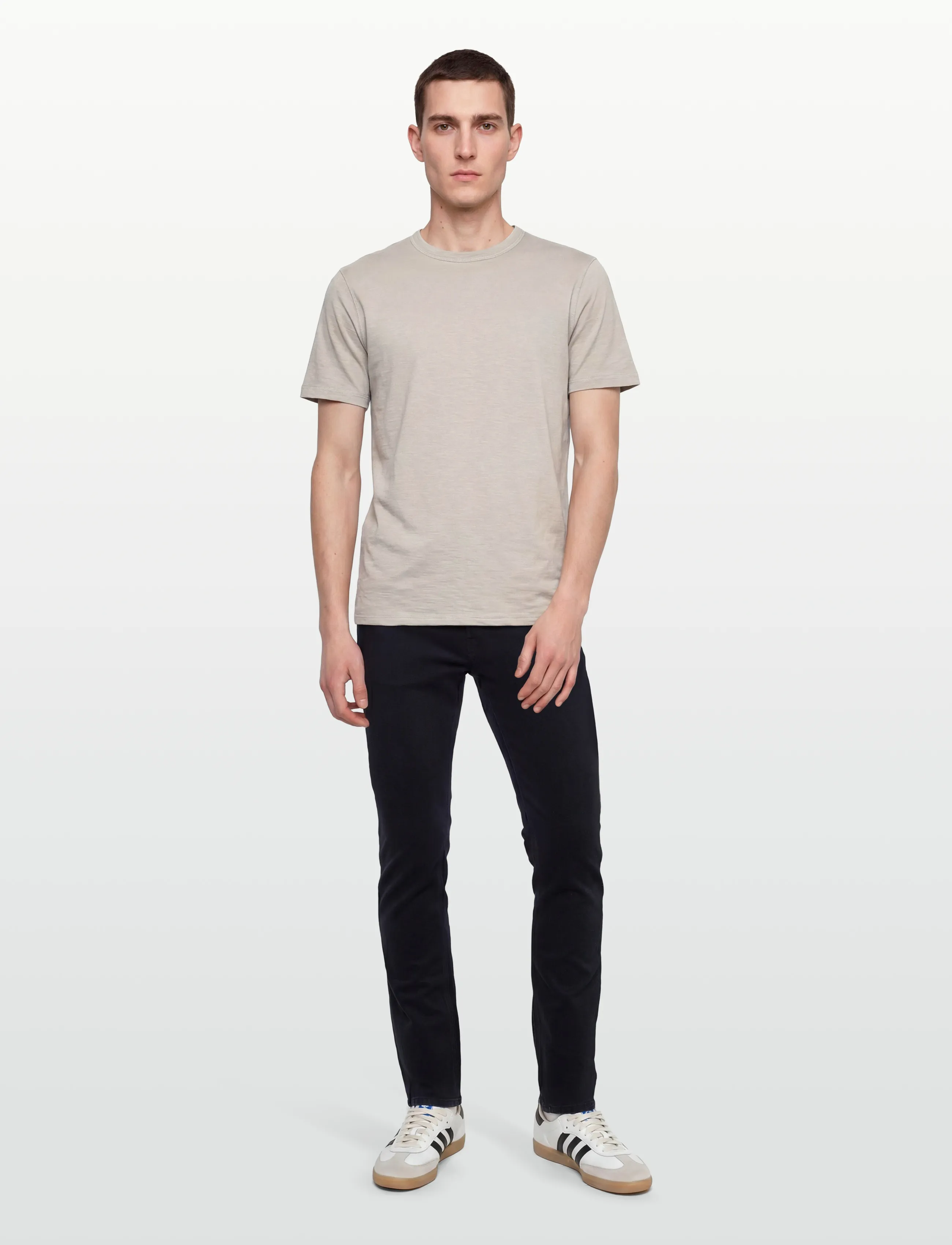 Morris James Soft Twill 5-pkt - Trousers - BLUE / navy