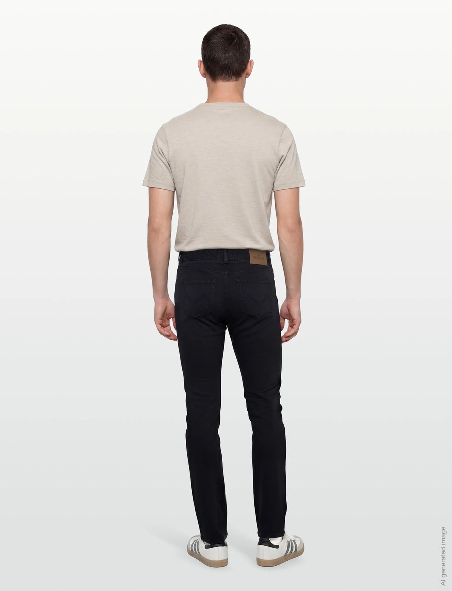 Morris - James Soft Twill 5-pkt - casual - blue - 4