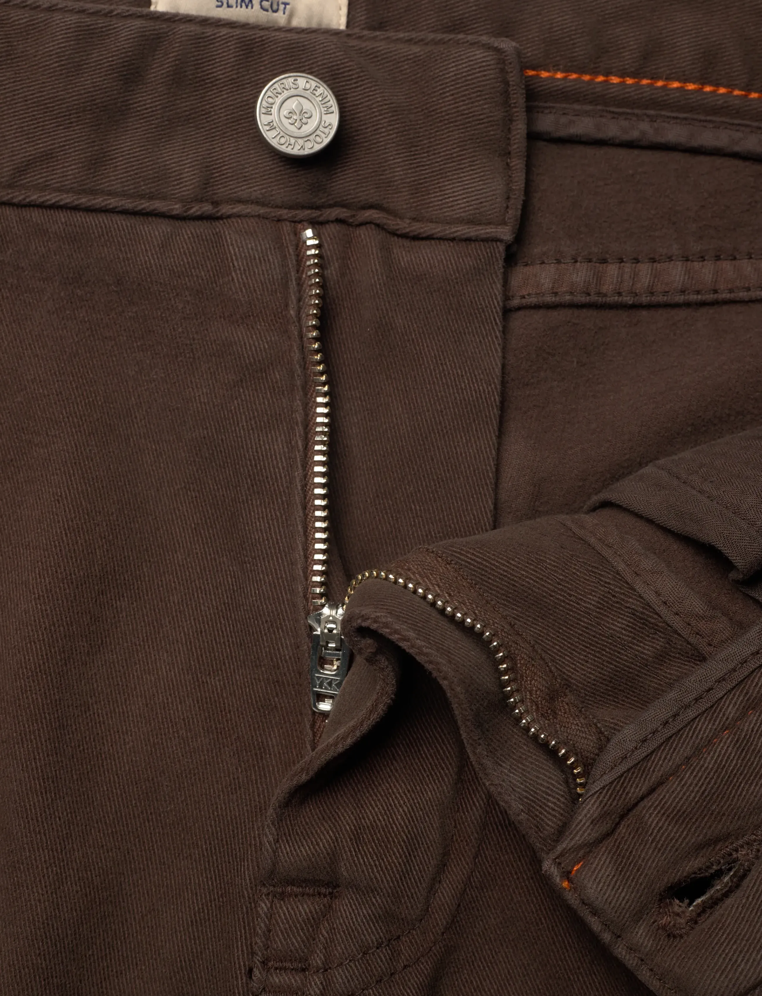 Morris - James Soft Twill 5-pkt - casual - brown - 3