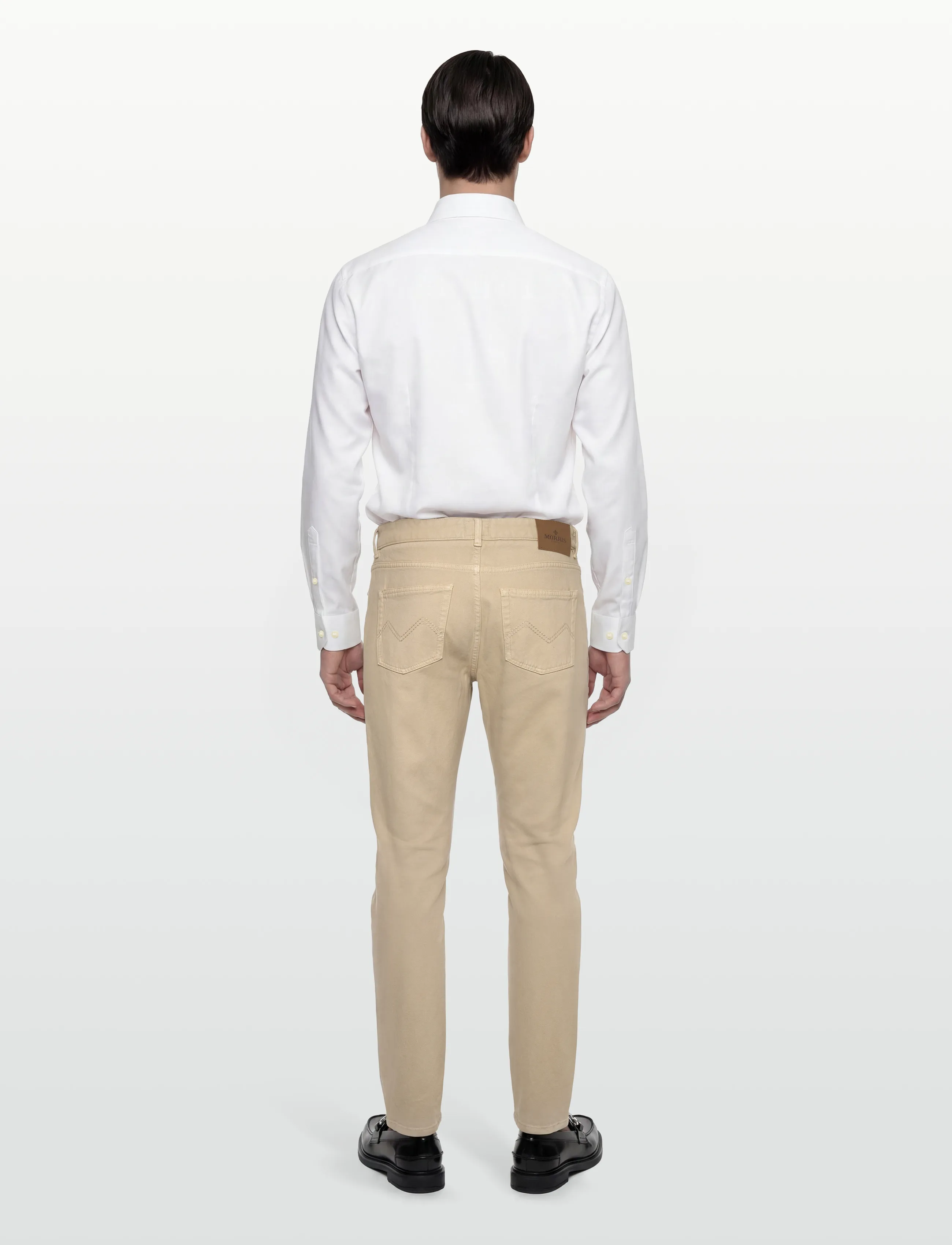 Morris - James Soft Twill 5-pkt - casual bukser - khaki - 4